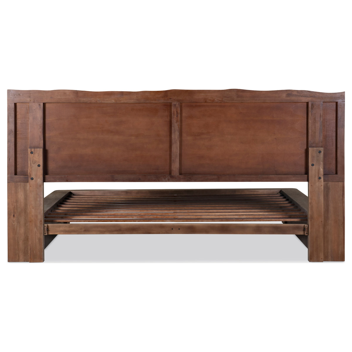 Stillwater Live Edge Platform Bed Eastern King Weathered Oak