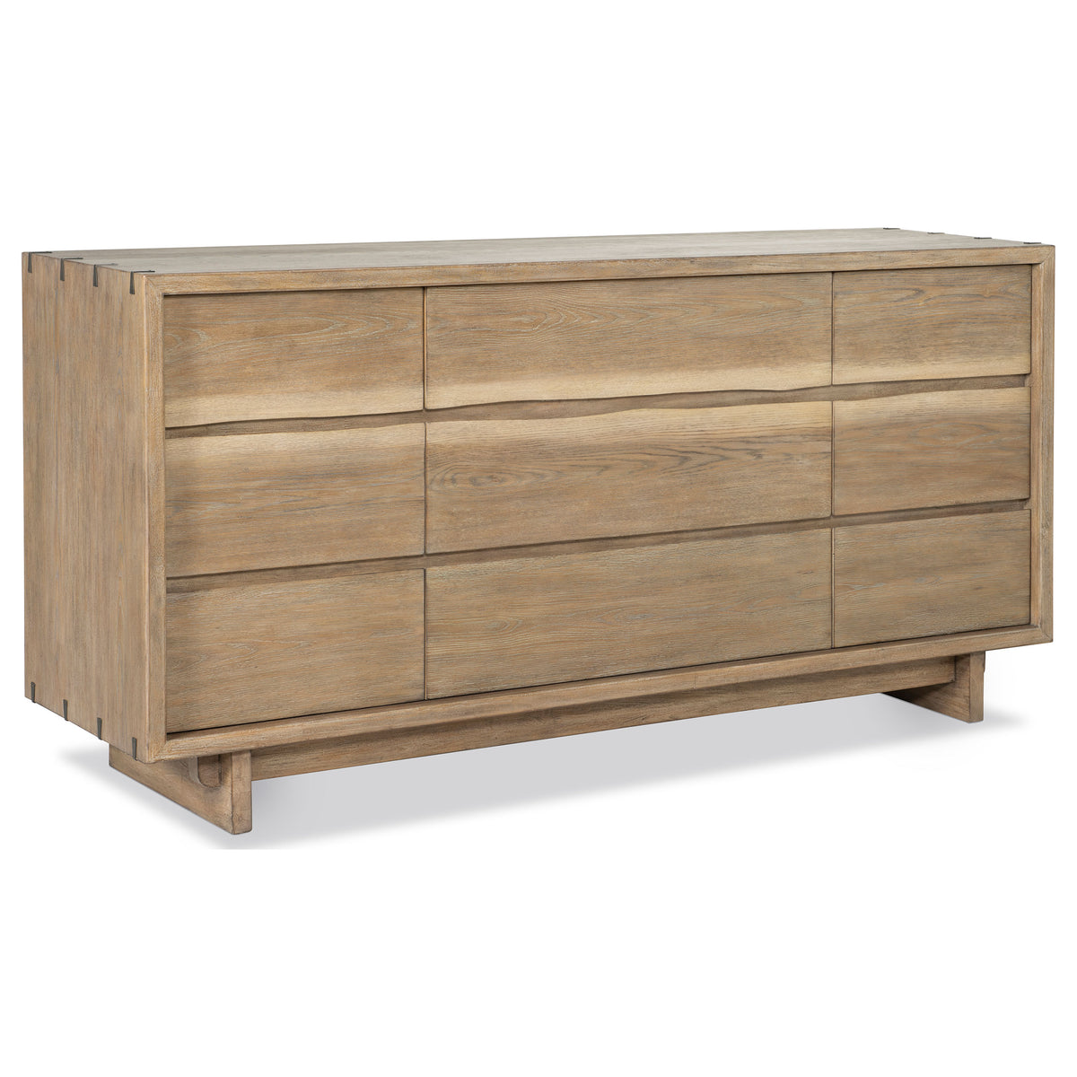 Stillwater 4-piece Queen Live Edge Bedroom Set Weathered Oak