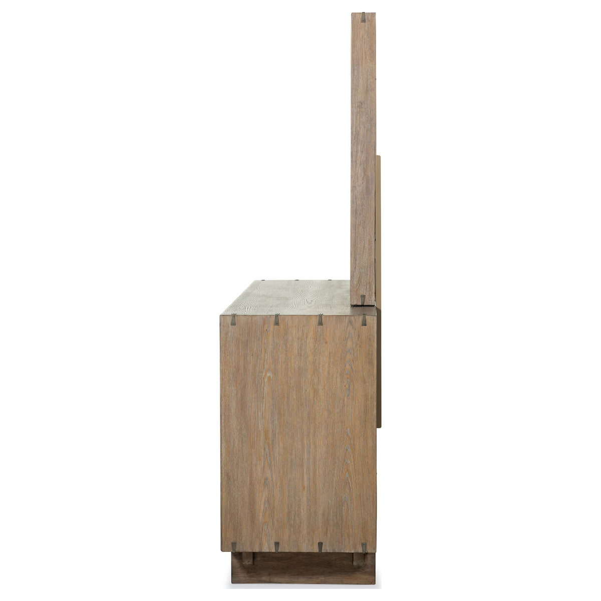 Stillwater 9-drawer Dresser with Mirror Weathered Oak