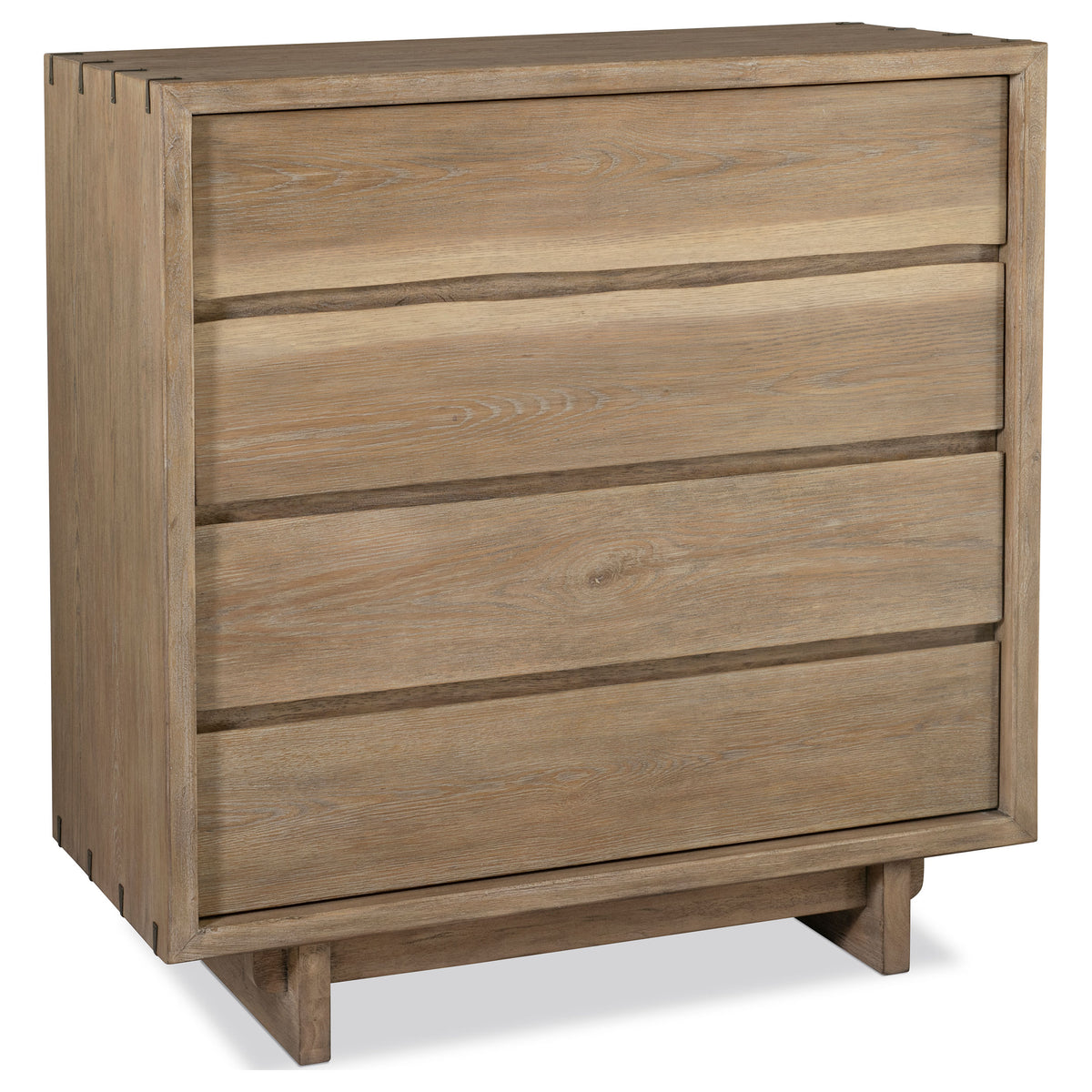 Stillwater 4-drawer Bedroom Chest Weathered Oak