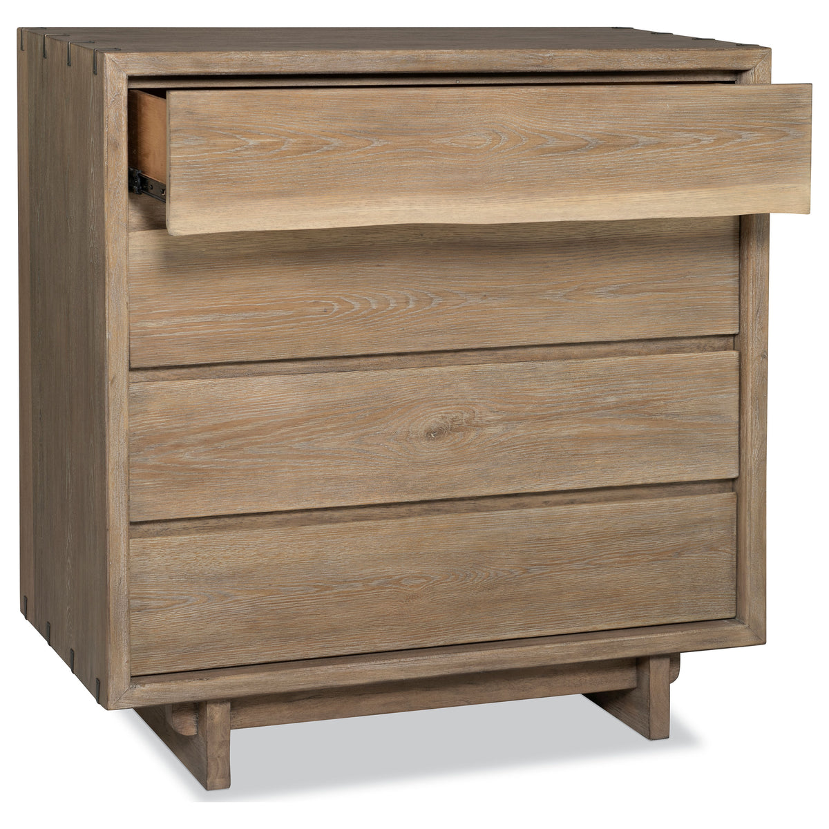 Stillwater 4-drawer Bedroom Chest Weathered Oak
