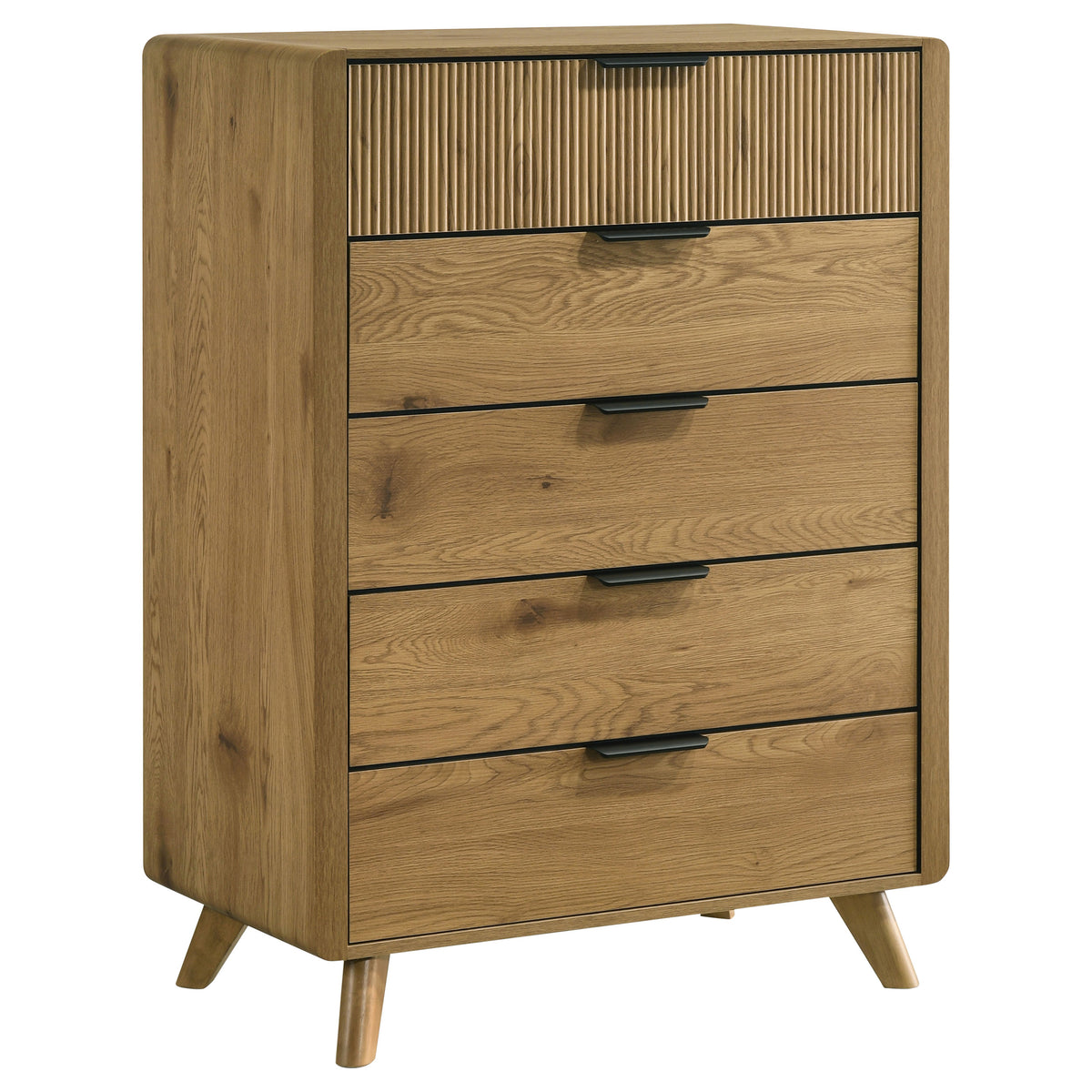 Bennett 5-piece Twin Bedroom Set Light Oak
