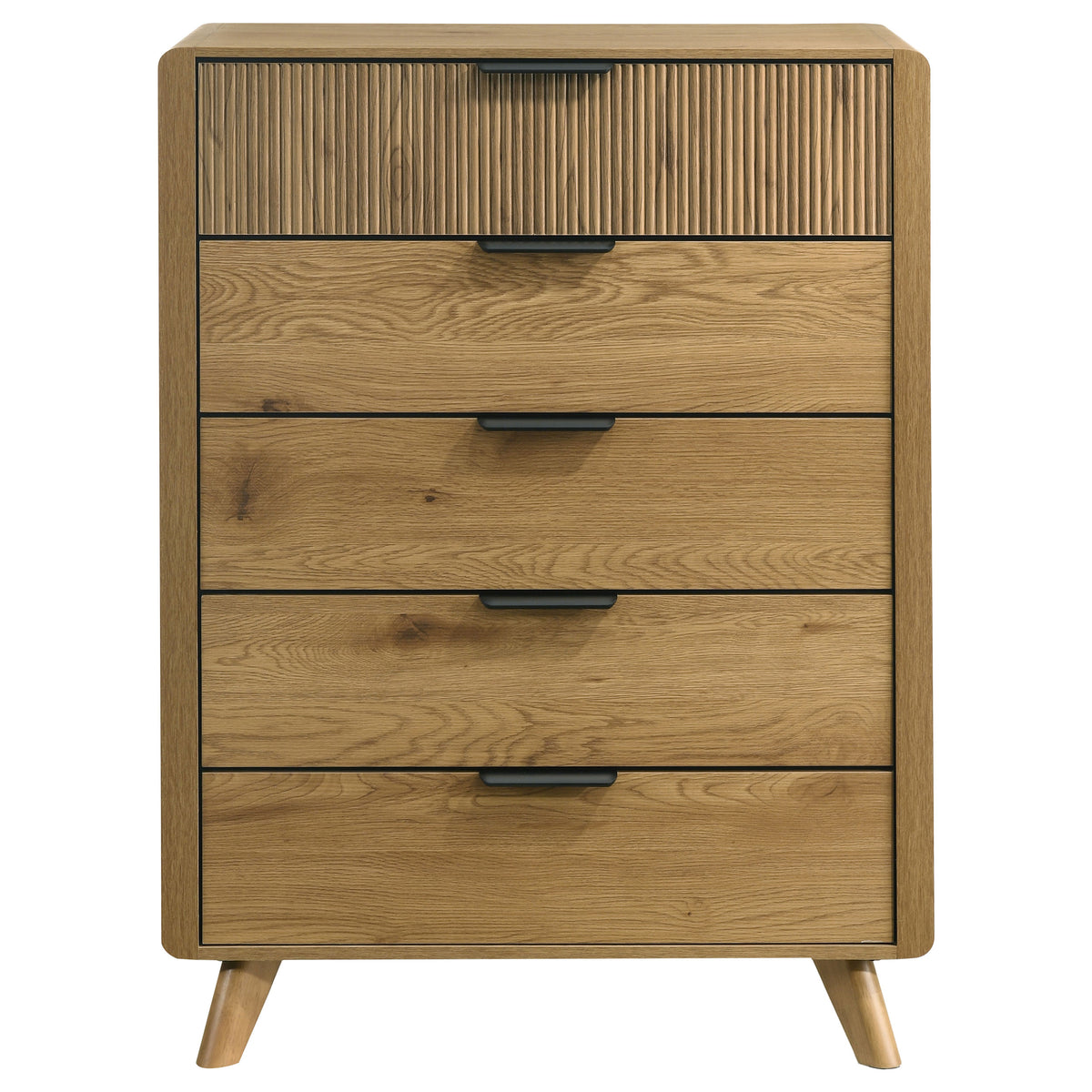 Bennett 5-drawer Bedroom Chest Light Oak