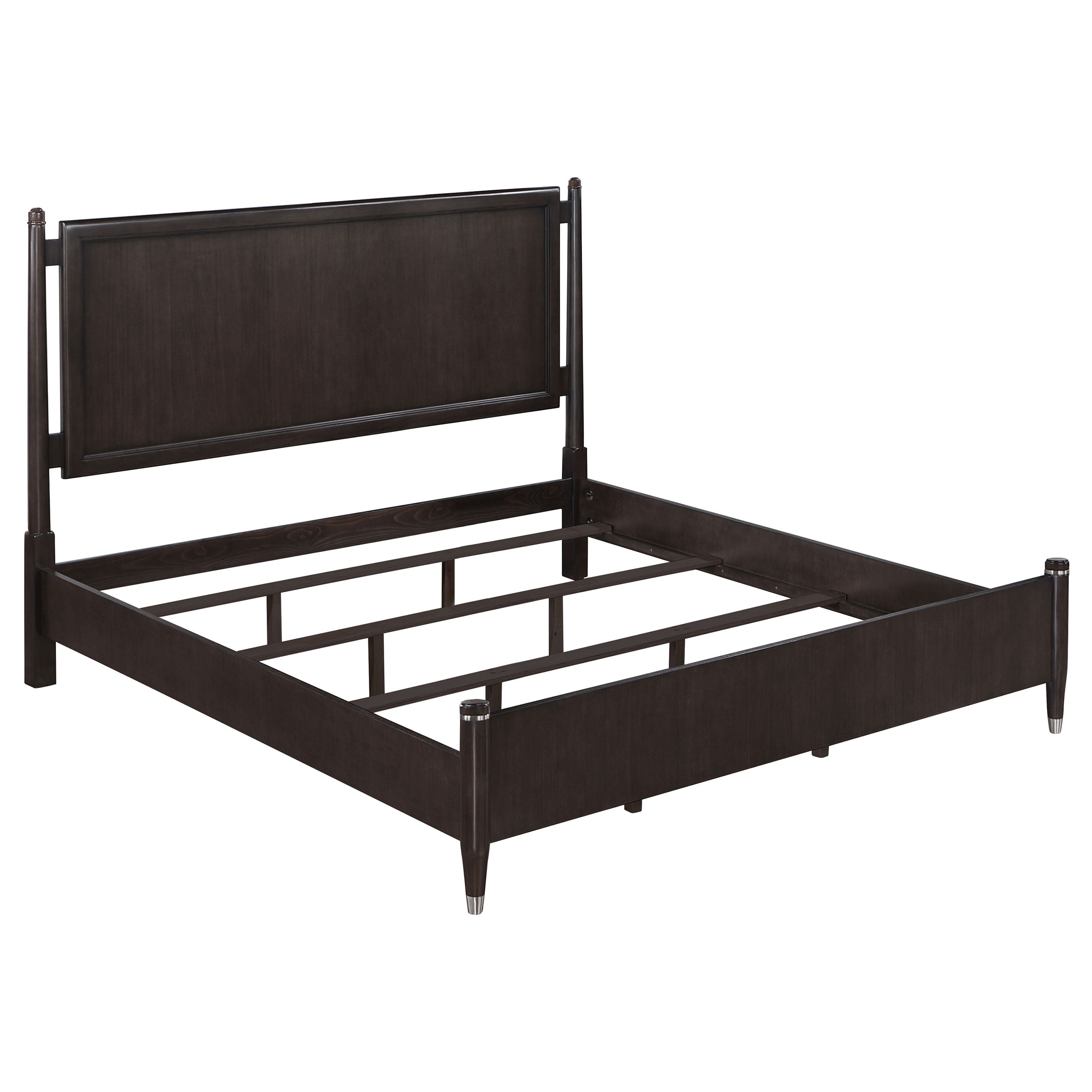 Emberlyn Wood Four-Poster Bed