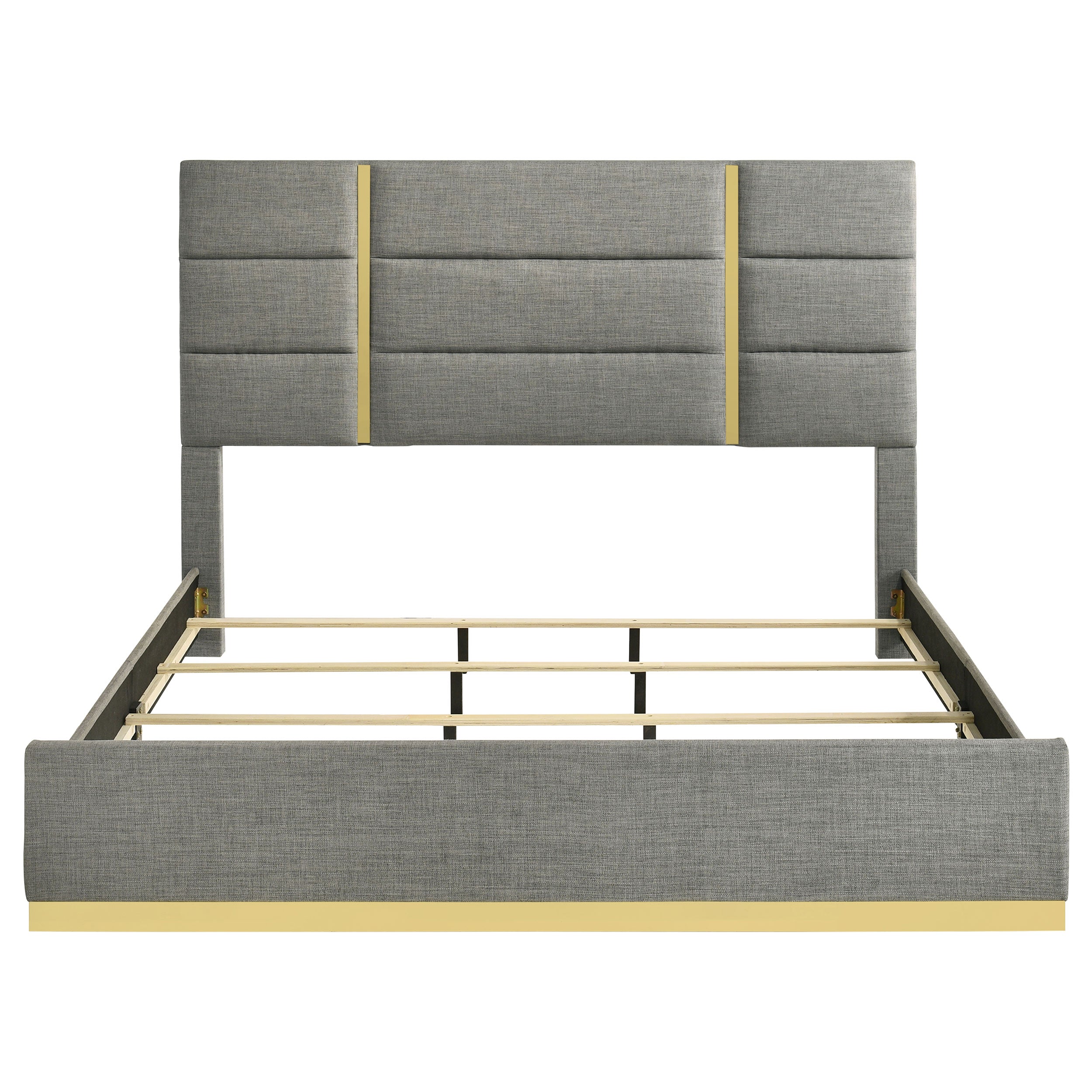Ines Upholstered Panel Bed