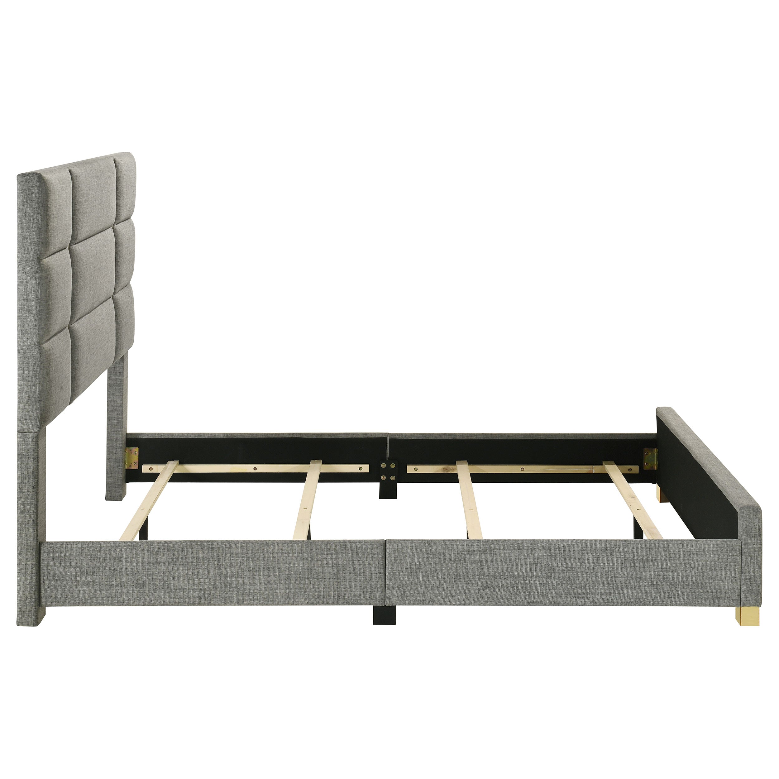 Ines Upholstered Panel Bed