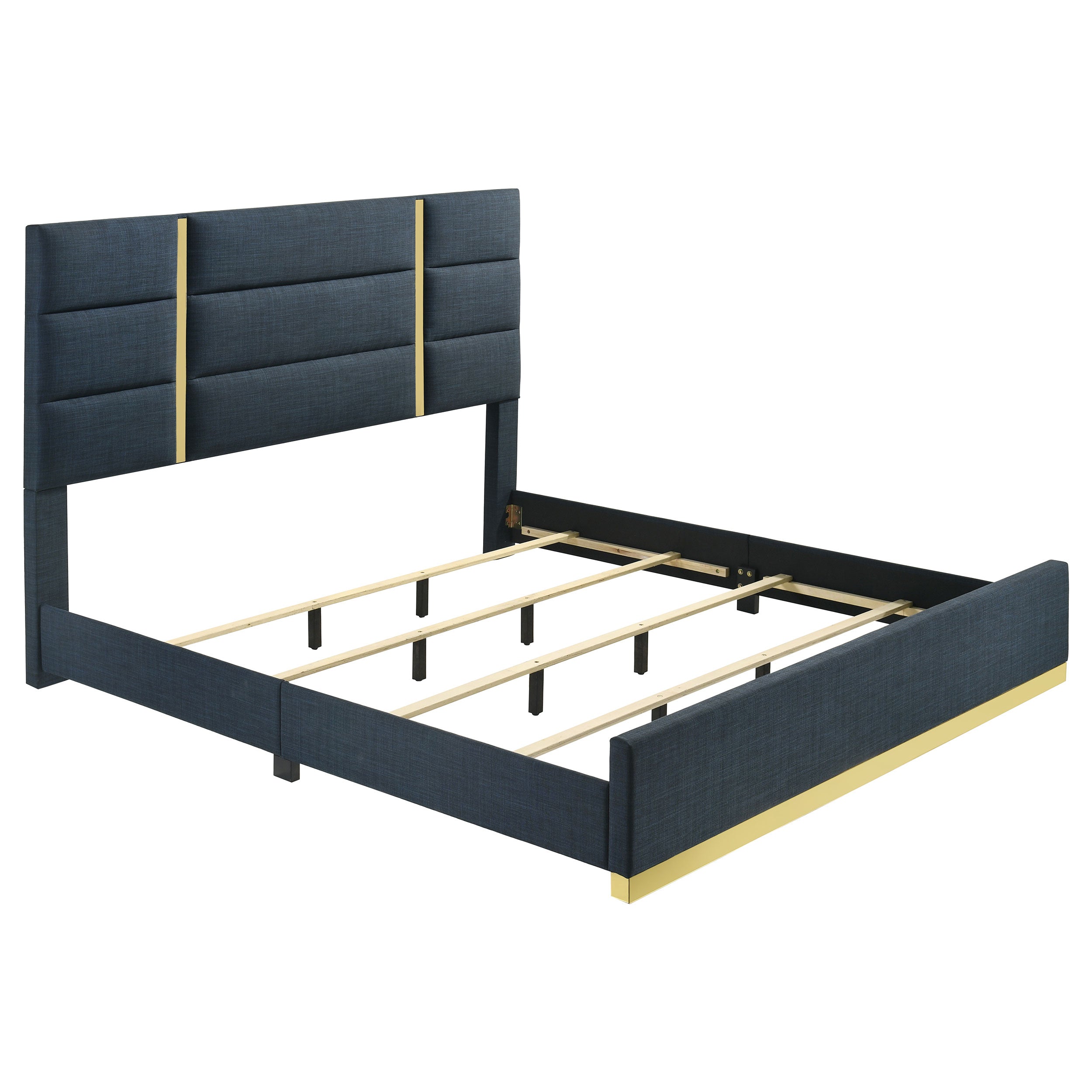 Ines Upholstered Panel Bed