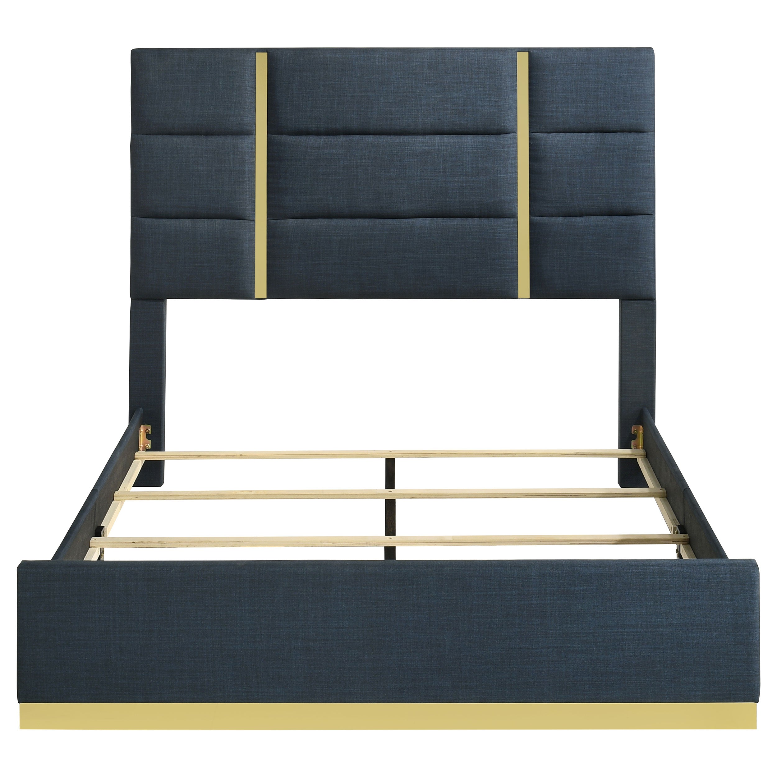 Ines Upholstered Panel Bed