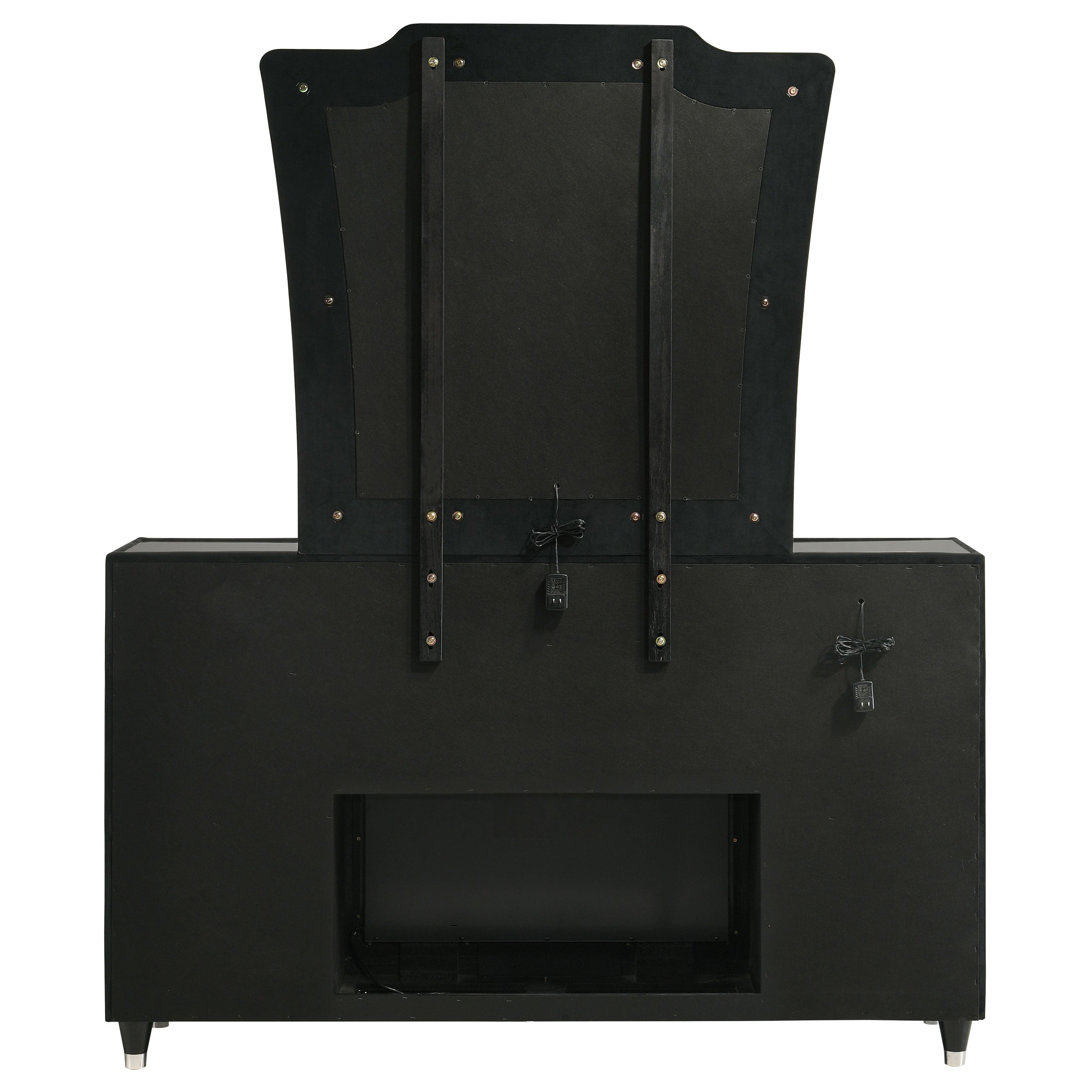Lorient Flame Box Dresser with Mirror