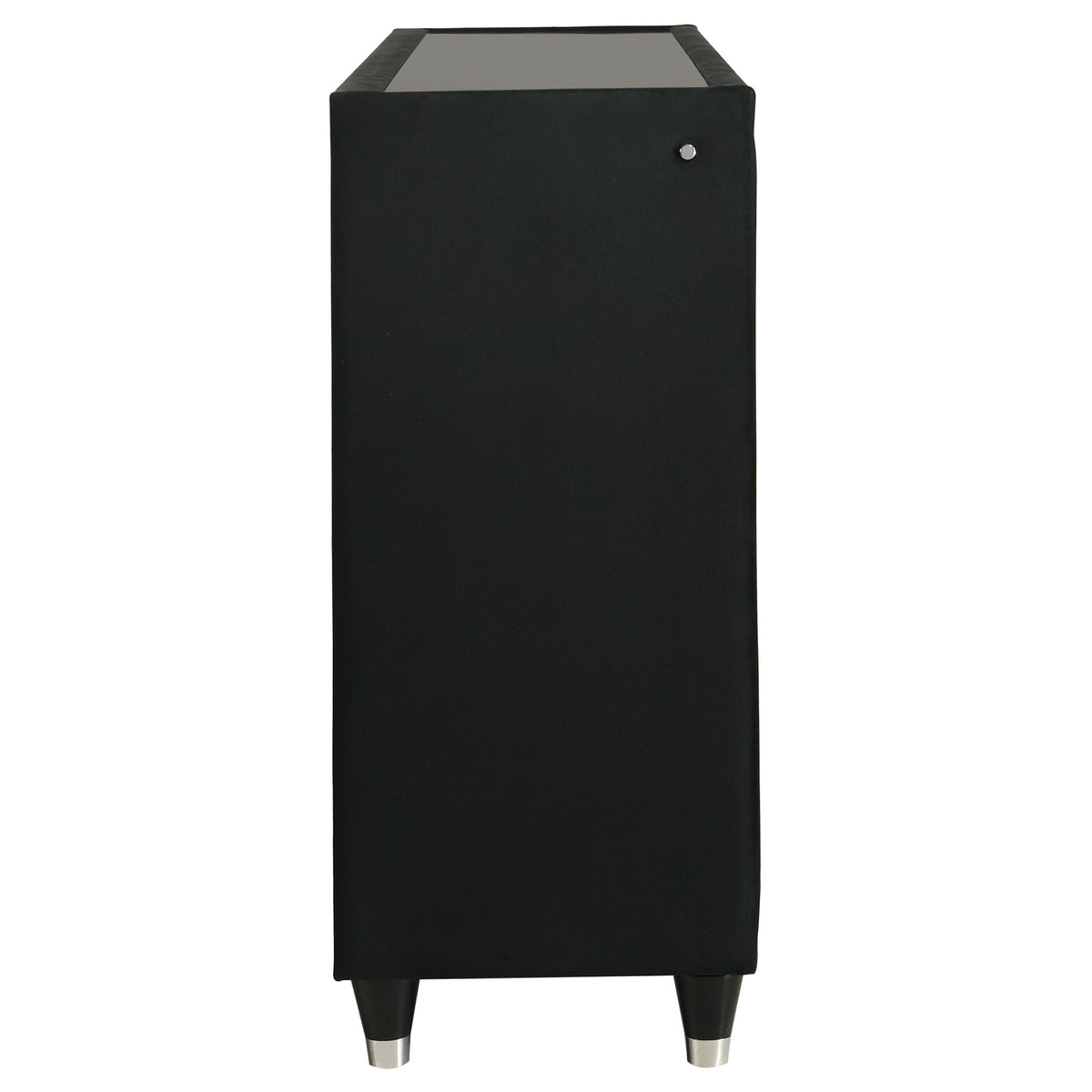 Lorient 8-drawer LED Dresser Black