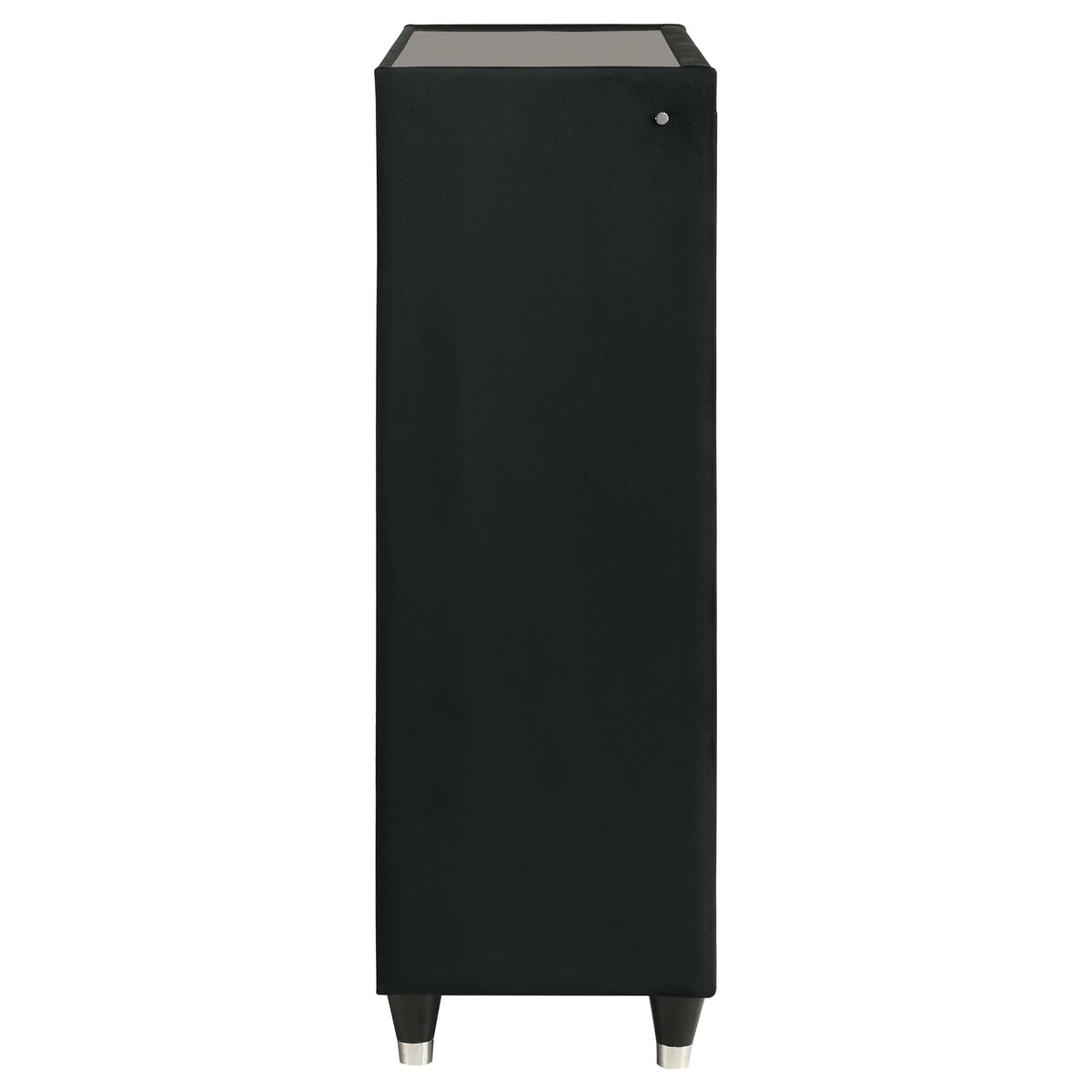 Lorient 5-drawer LED Bedroom Chest Black