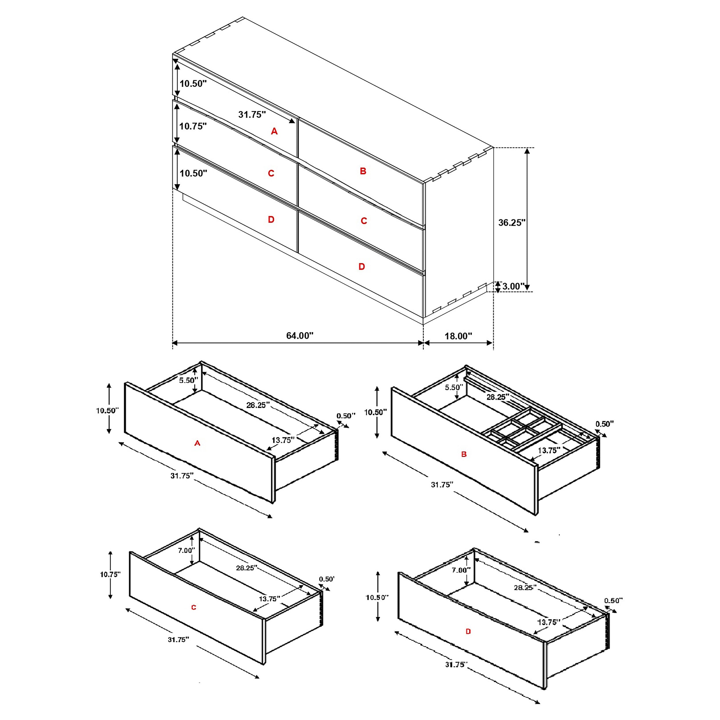 Winslow Bedroom Set (Storage Bed)
