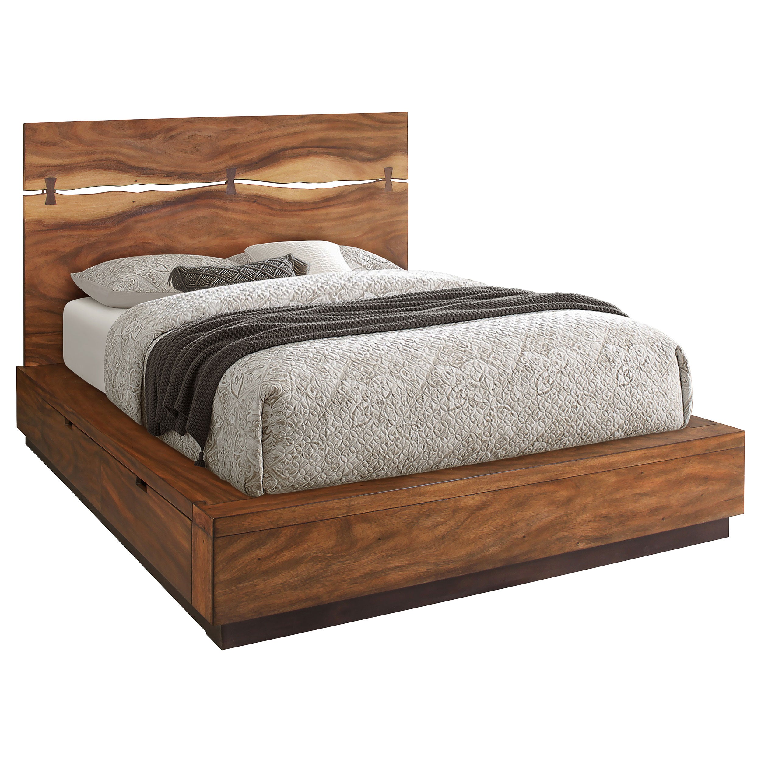 Winslow Wood Panel Storage Bed