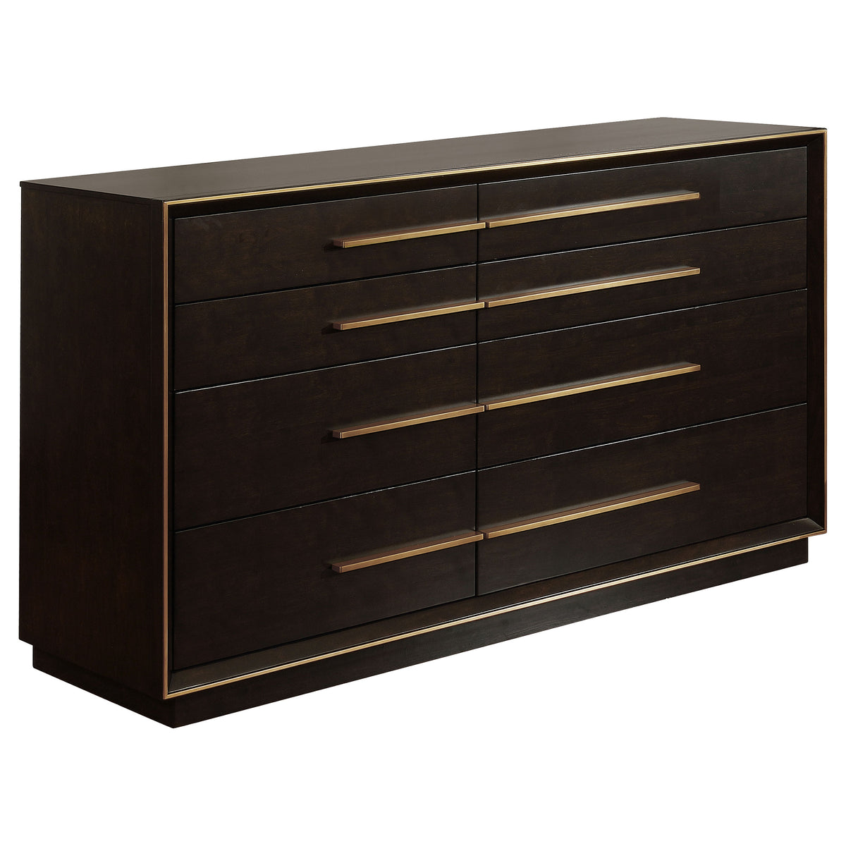 Durango 5-piece California King Upholstered Bedroom Set Smoked Peppercorn