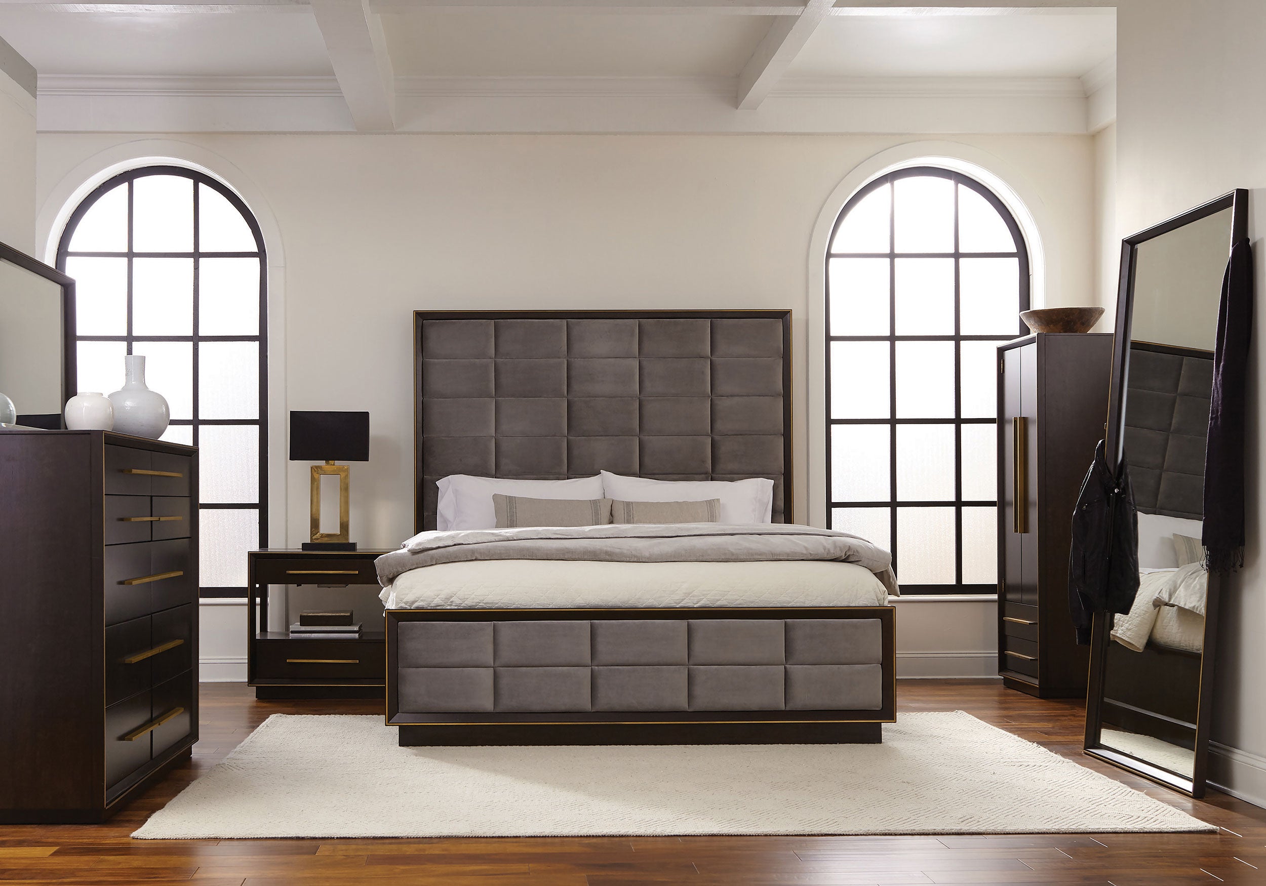 Durango Wood Panel Bed