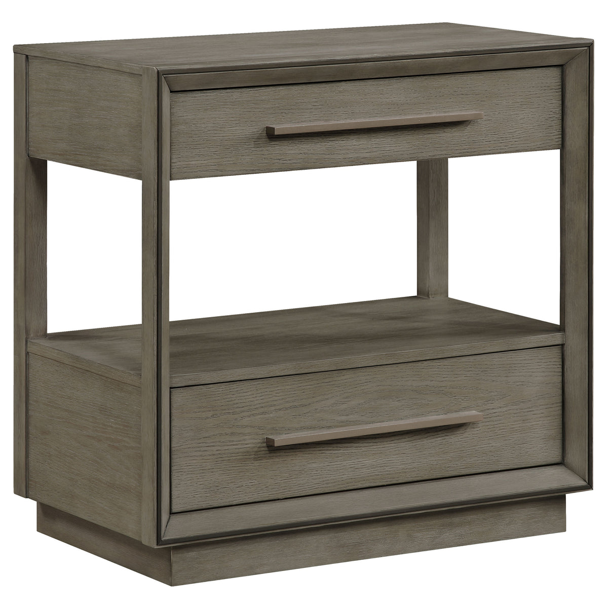 Durango 5-piece Queen Upholstered Bedroom Set Taupe Oak