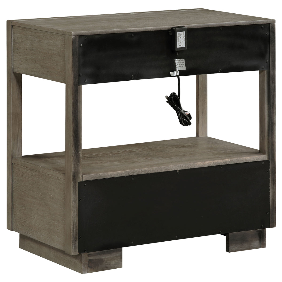 Durango 5-piece Queen Upholstered Bedroom Set Taupe Oak
