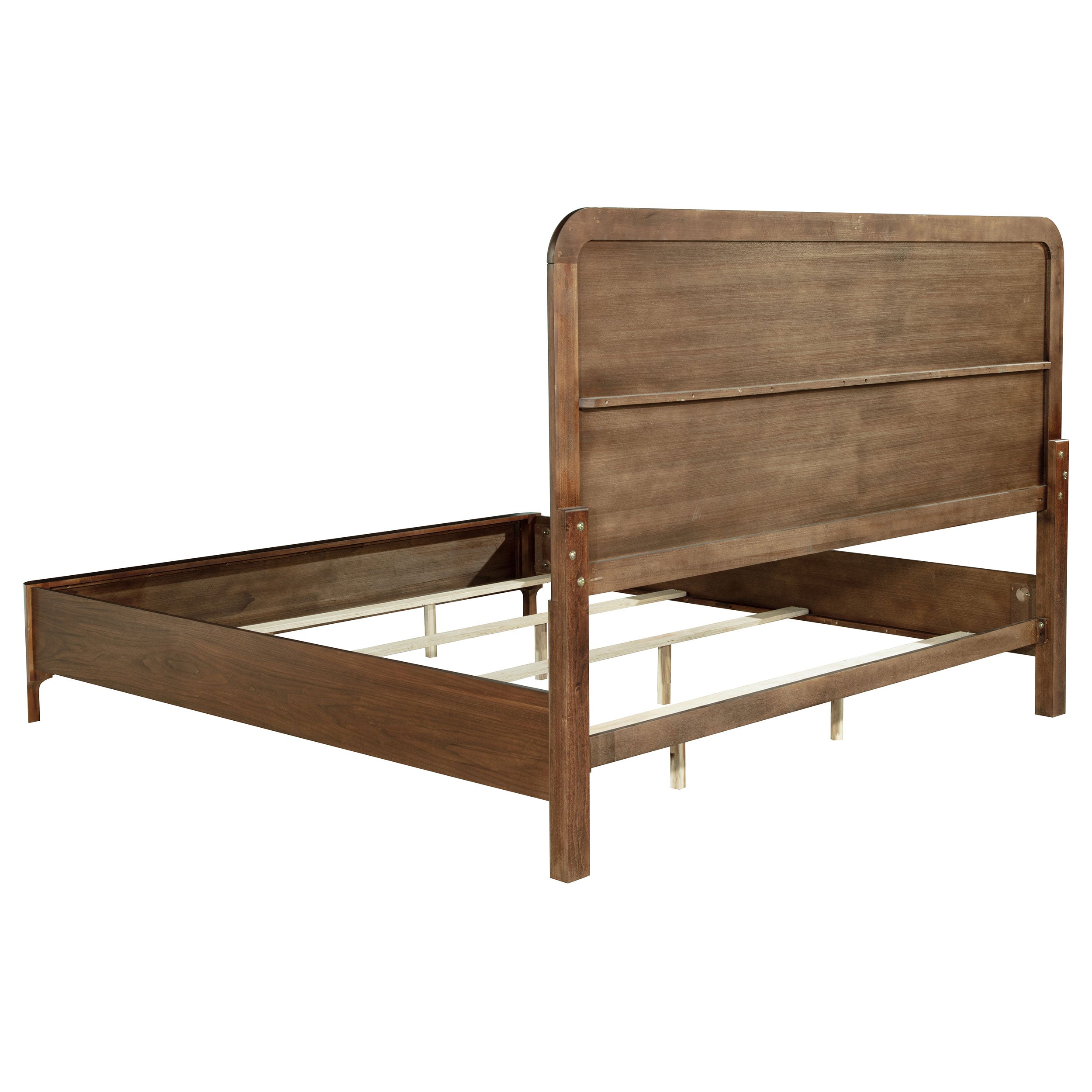 Maderia Wood Panel Bed