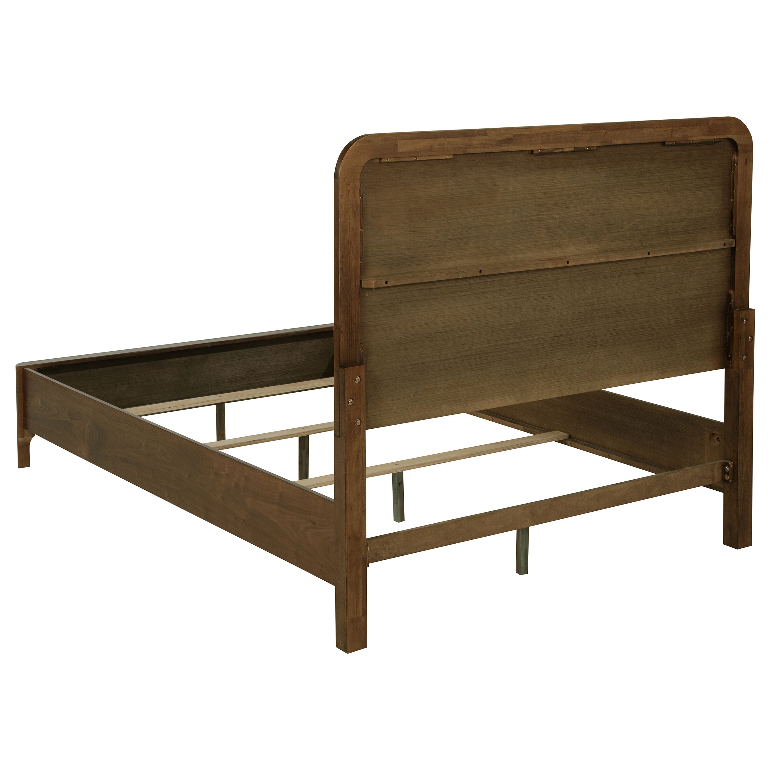 Maderia Wood Panel Bed