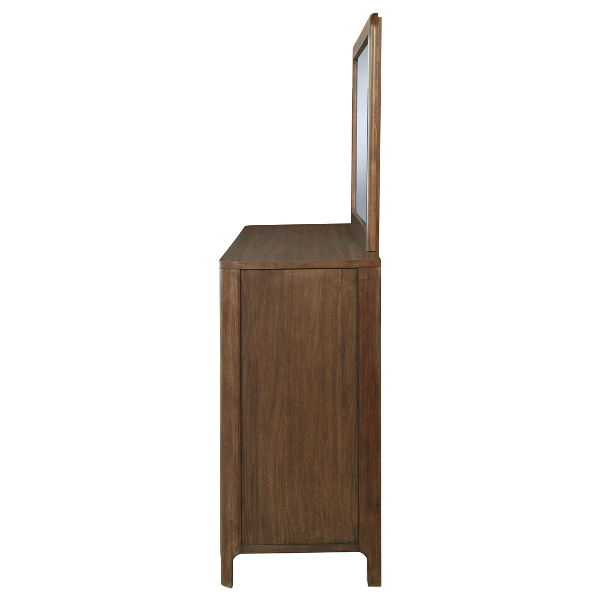 Maderia 8-drawer Dresser with Mirror Walnut