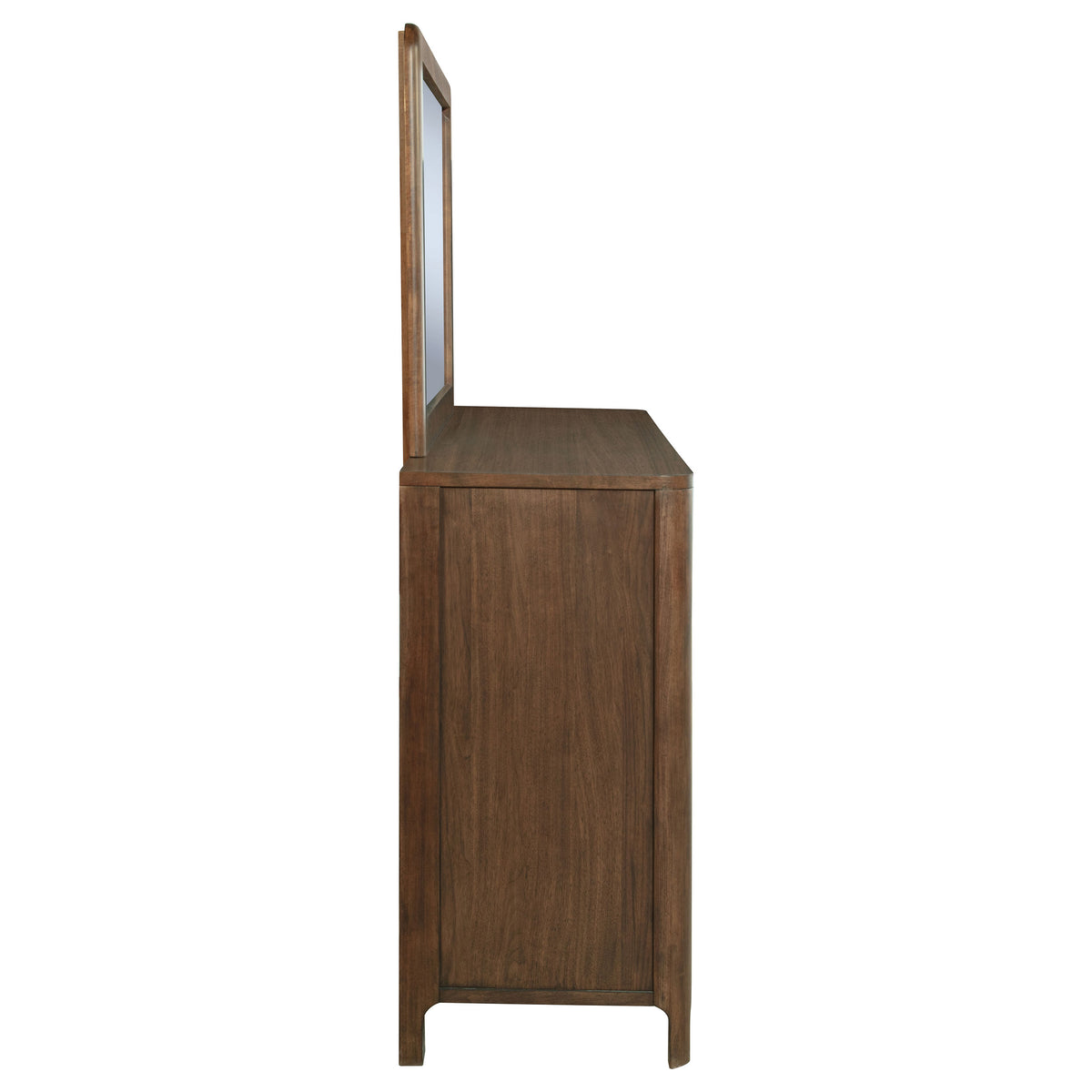 Maderia 8-drawer Dresser with Mirror Walnut