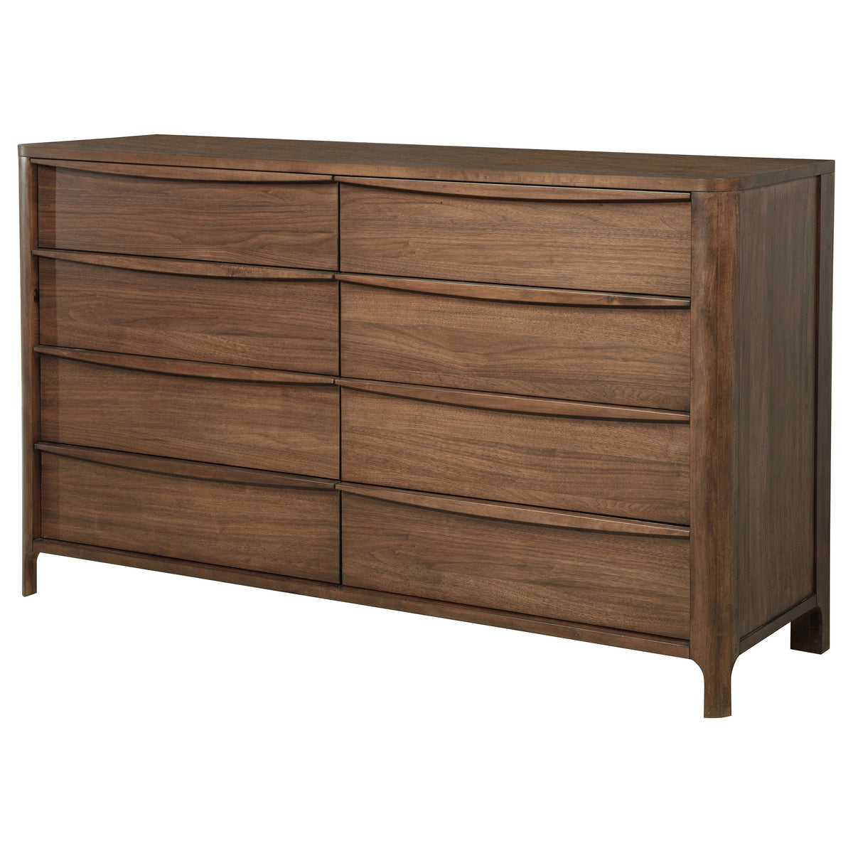 Maderia 8-drawer Dresser Walnut