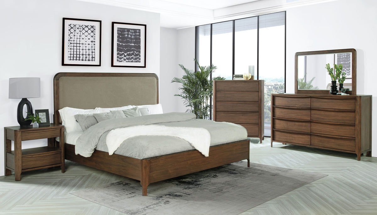 Maderia 8-drawer Dresser Walnut