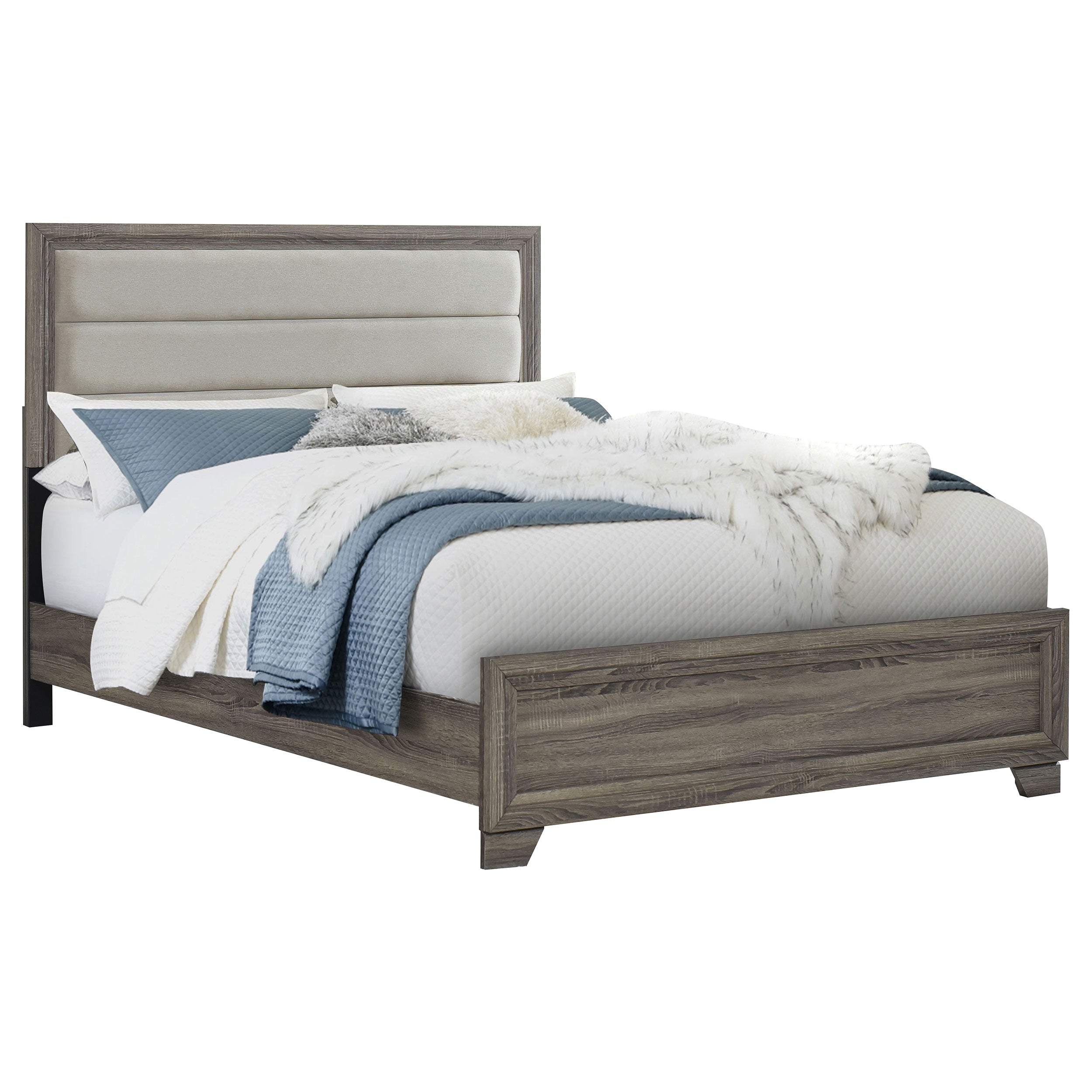 Wright Wood Panel Bed