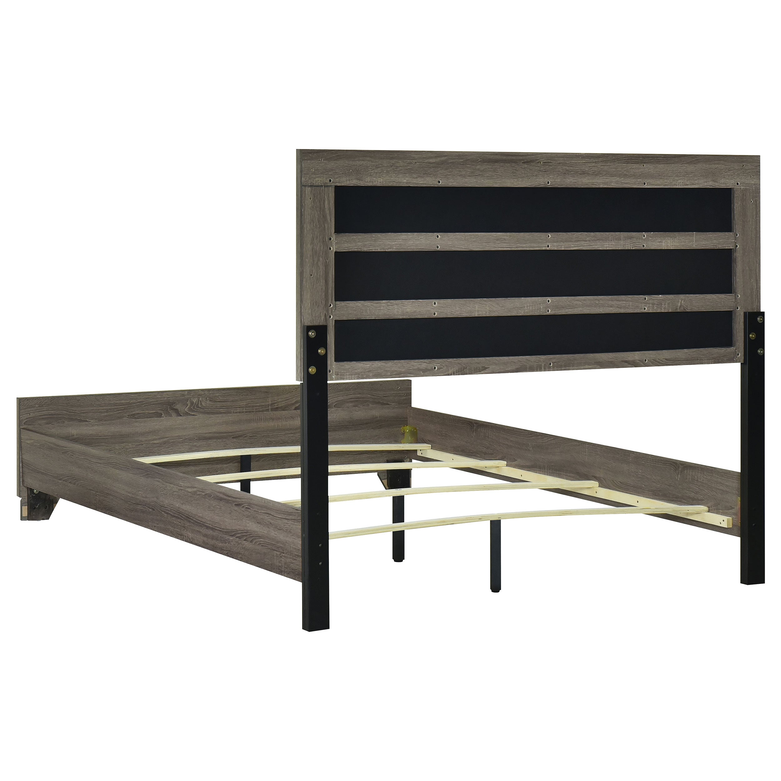 Wright Wood Panel Bed
