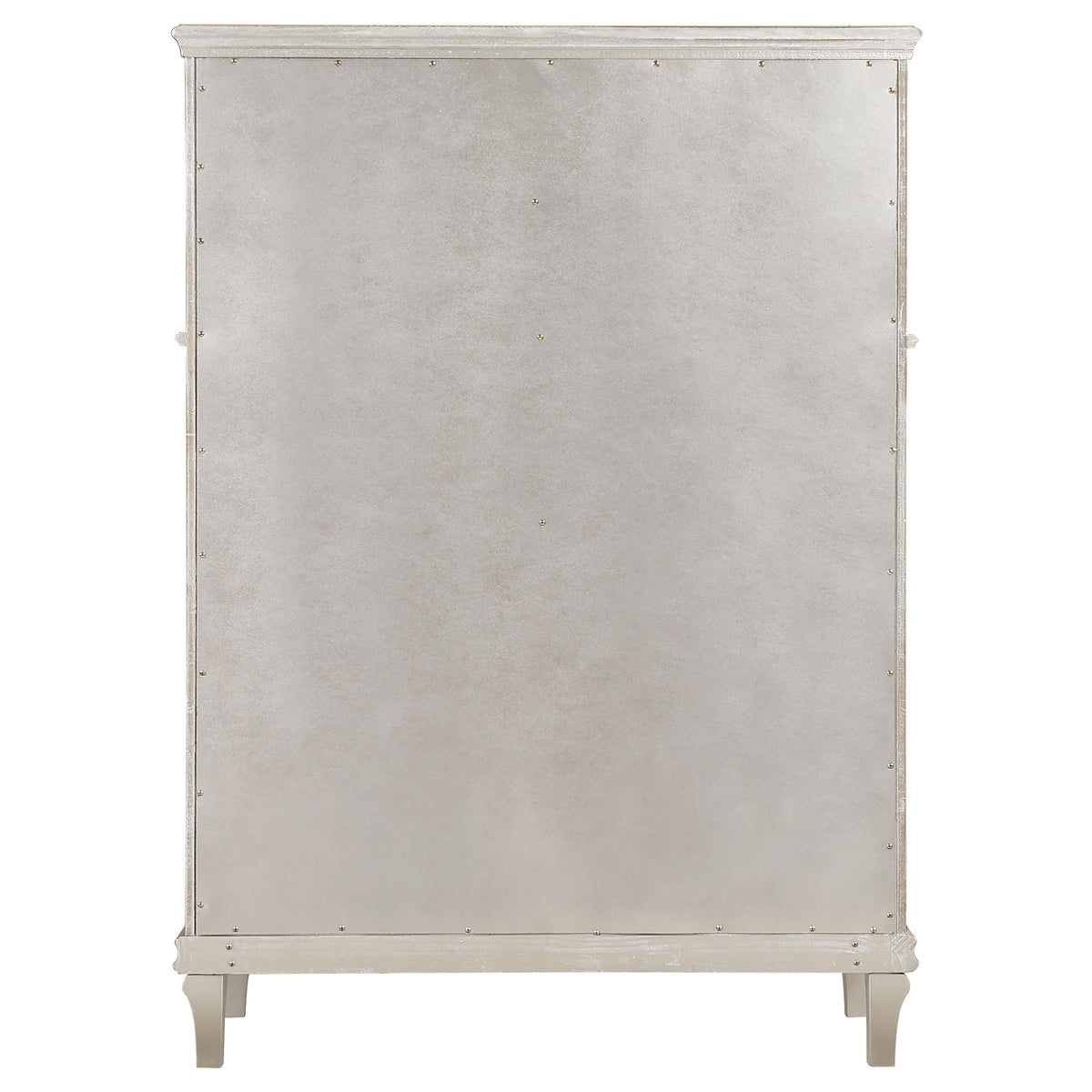 Evangeline 5-drawer Bedroom Chest Silver Oak