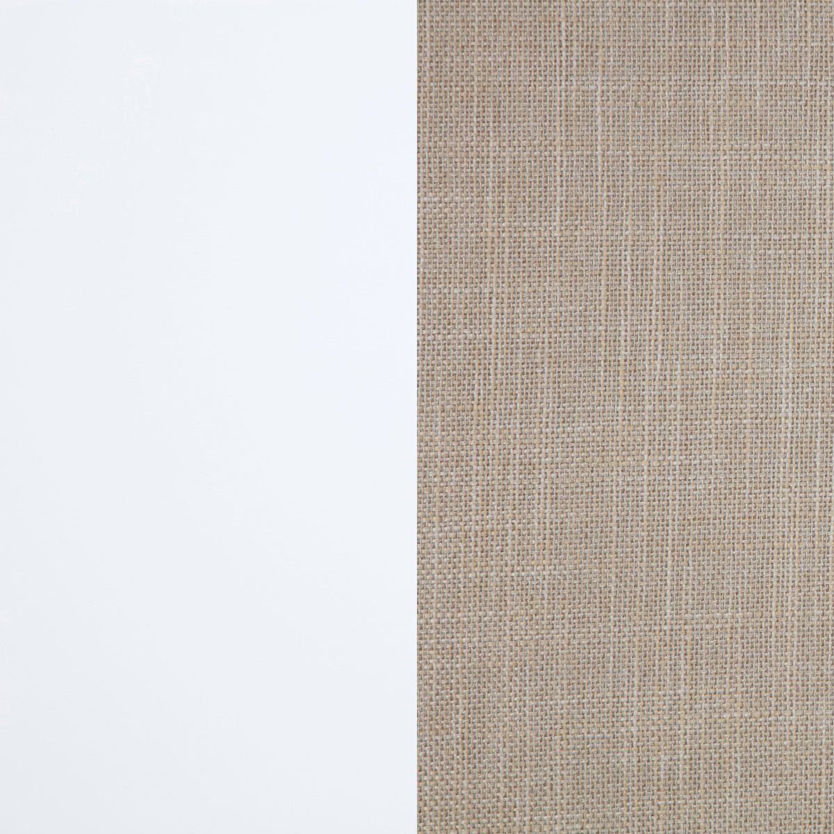 Bexhill Upholstered Panel Bed Queen White and Linen