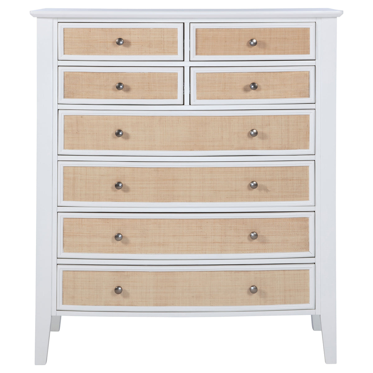 Bexhill 8-drawer Bedroom Chest White