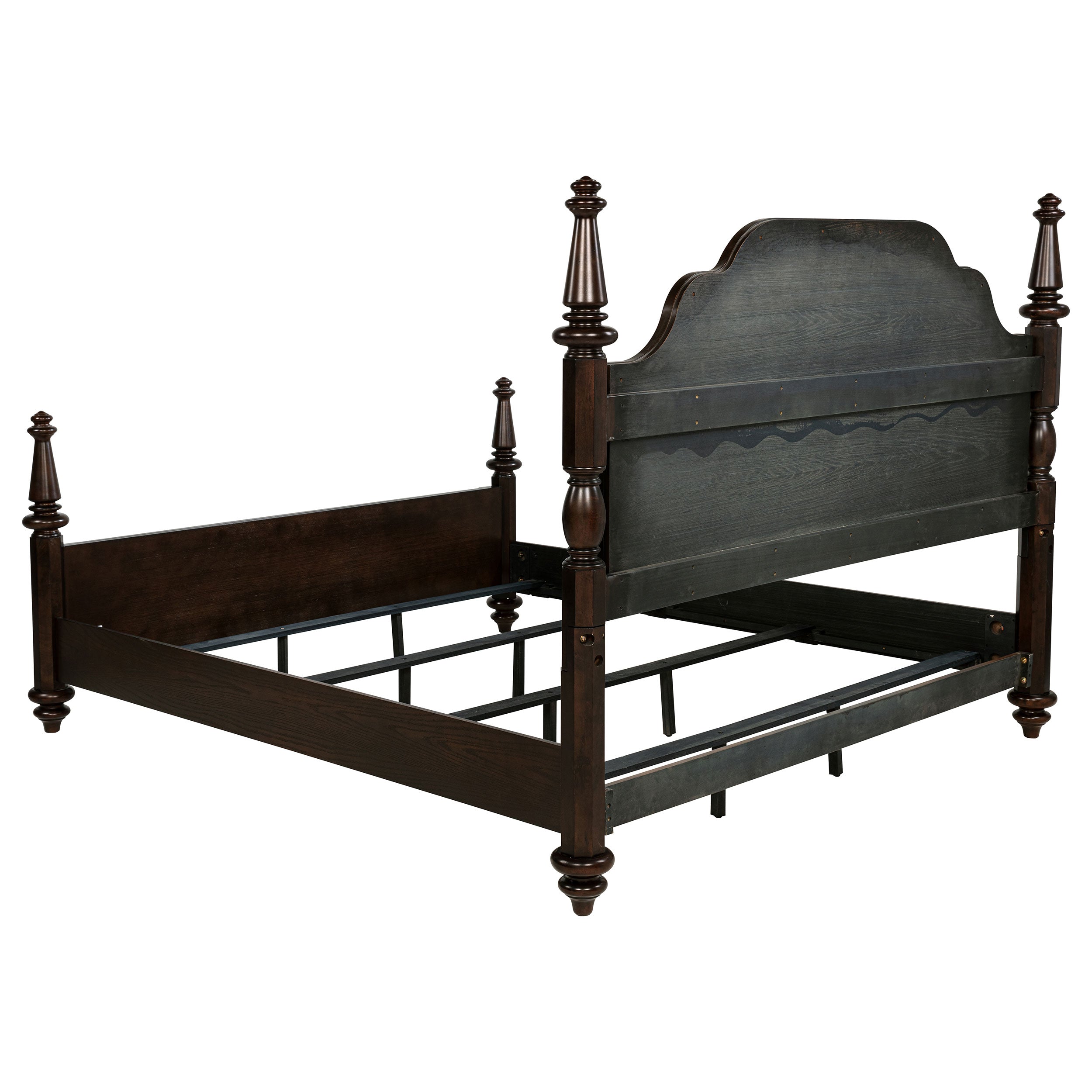 Andover Wood Four-Poster Bed