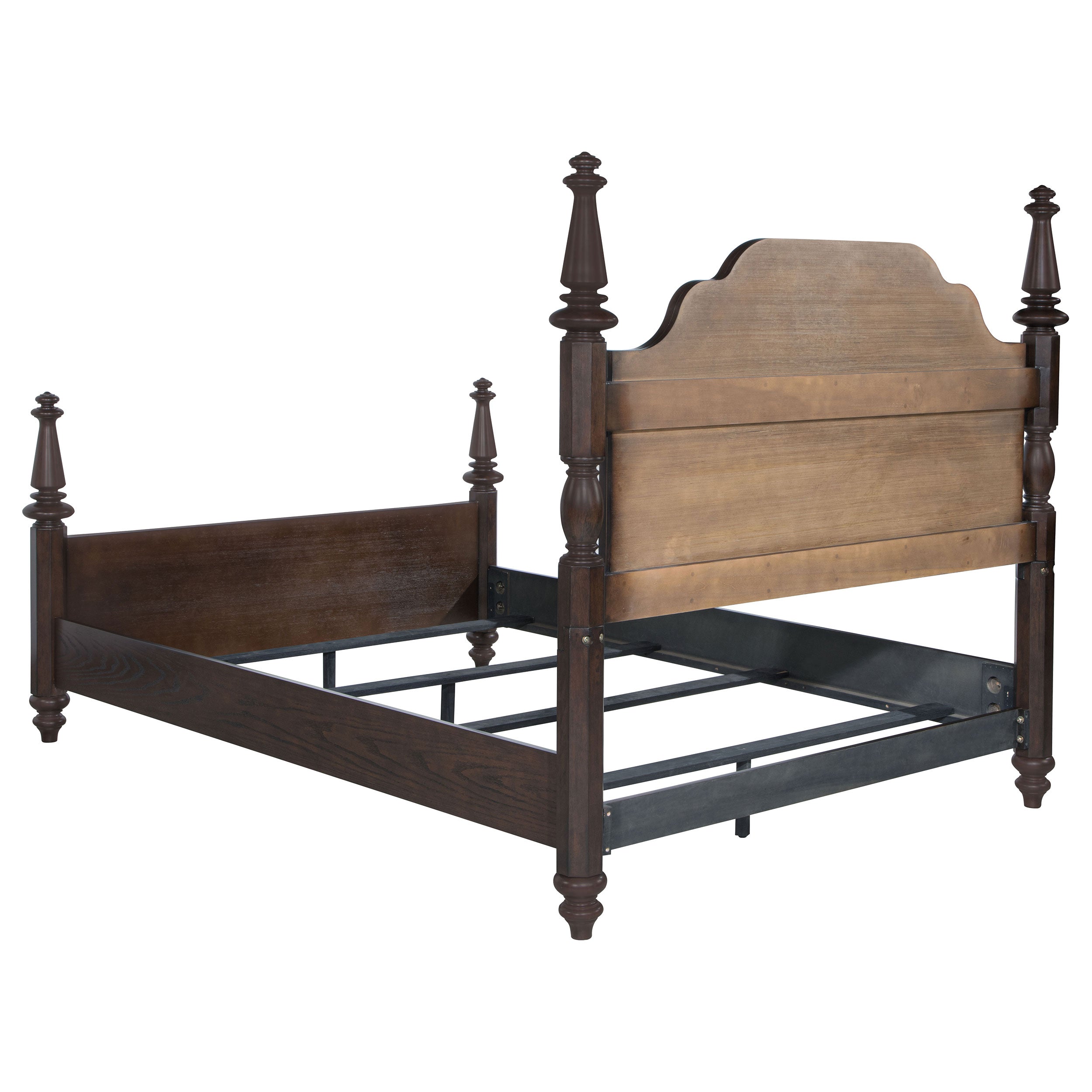 Andover Wood Four-Poster Bed