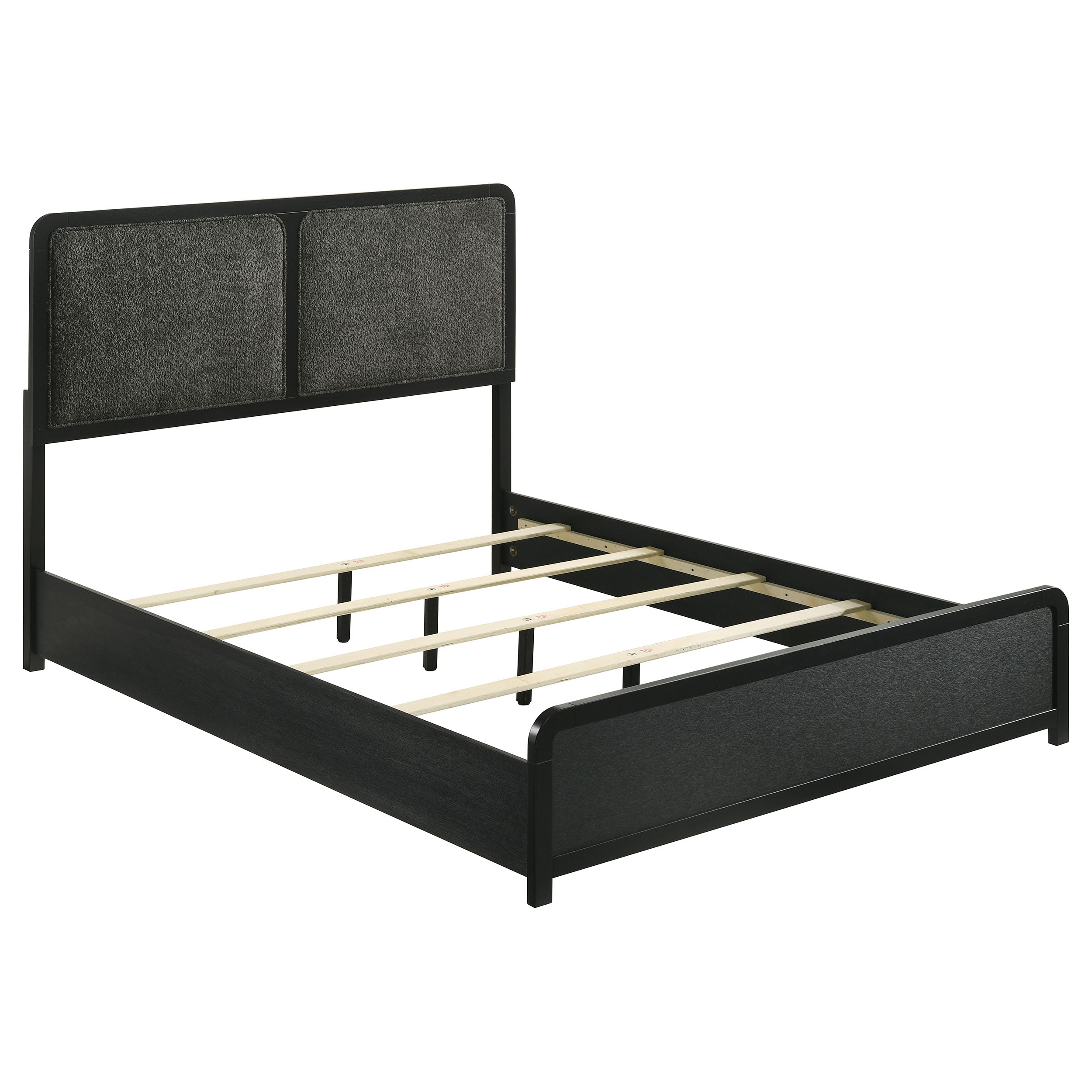Cavelle Wood Panel Bed