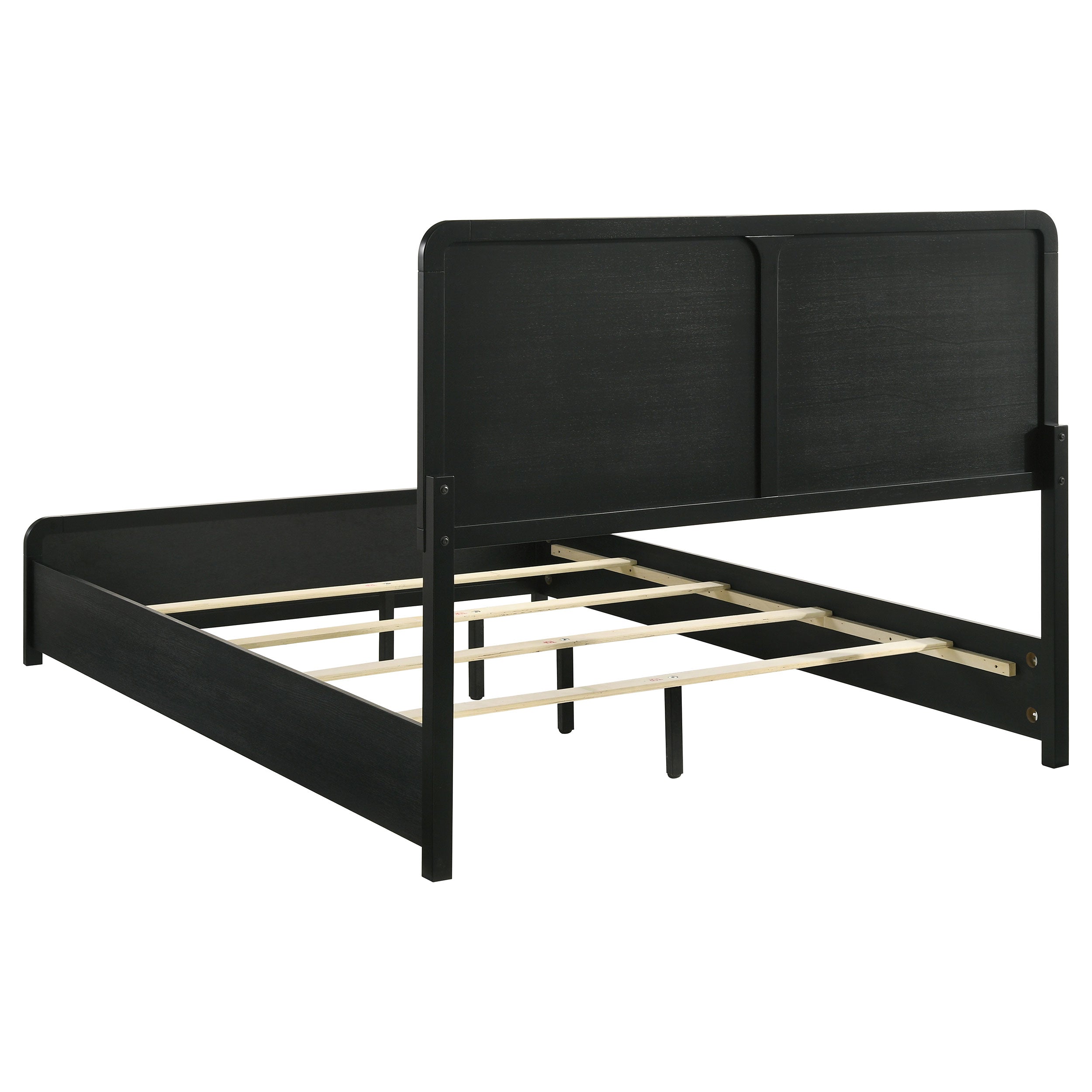 Cavelle Wood Panel Bed