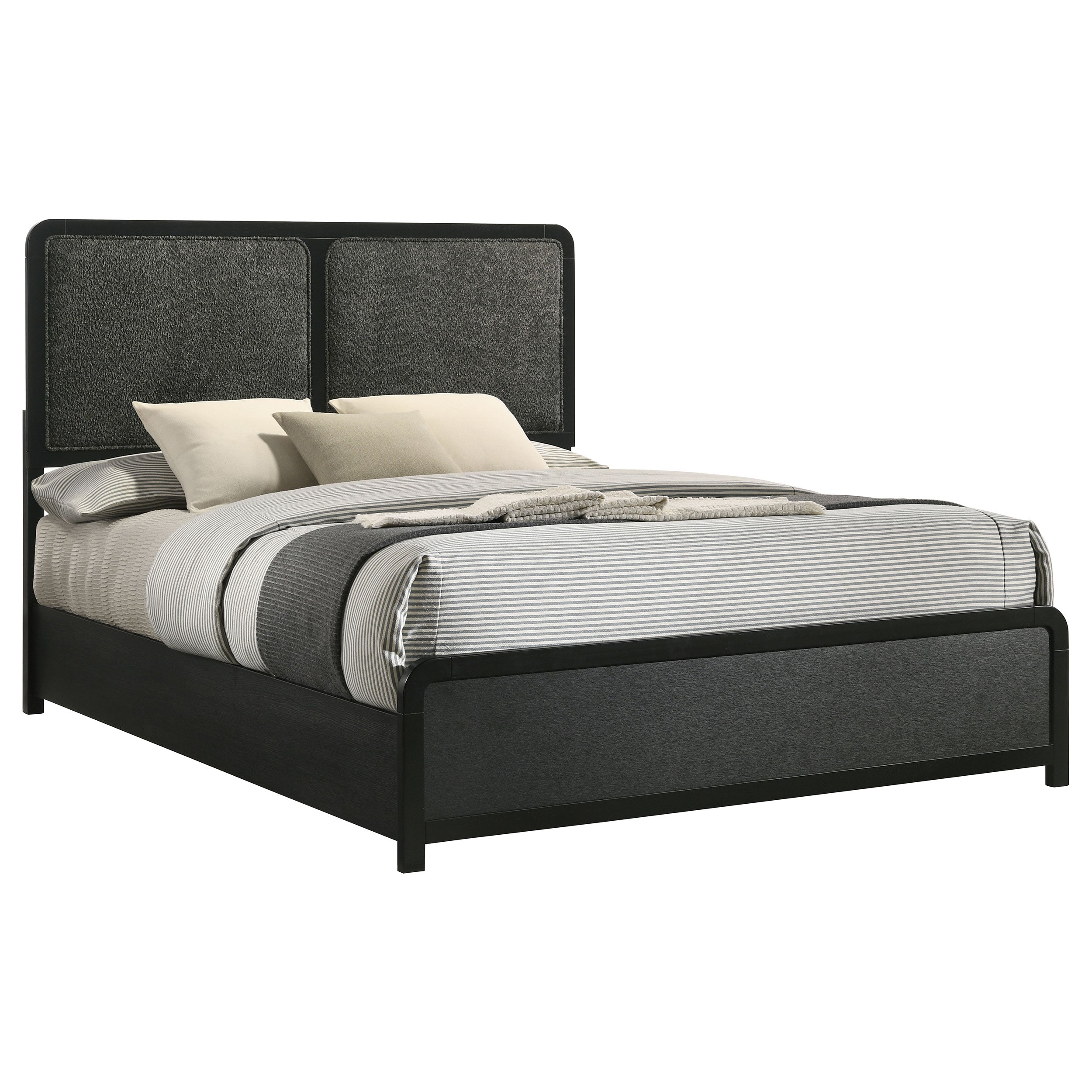 Cavelle Wood Panel Bed
