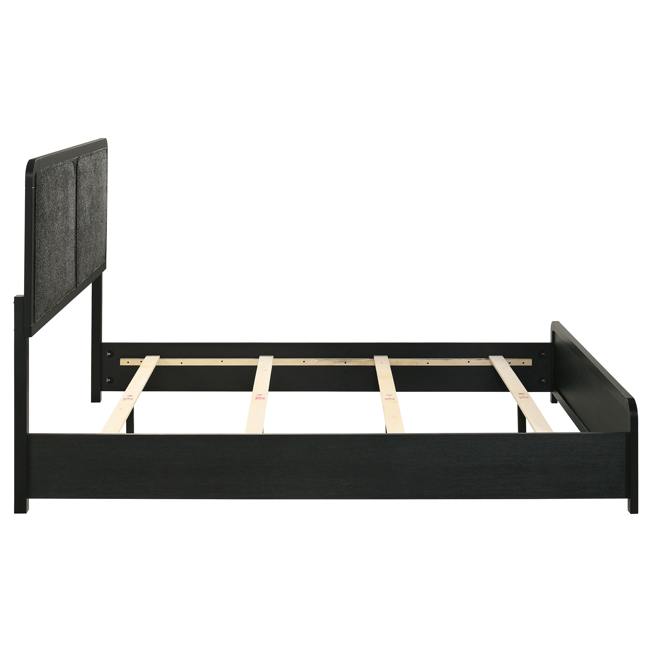 Cavelle Wood Panel Bed