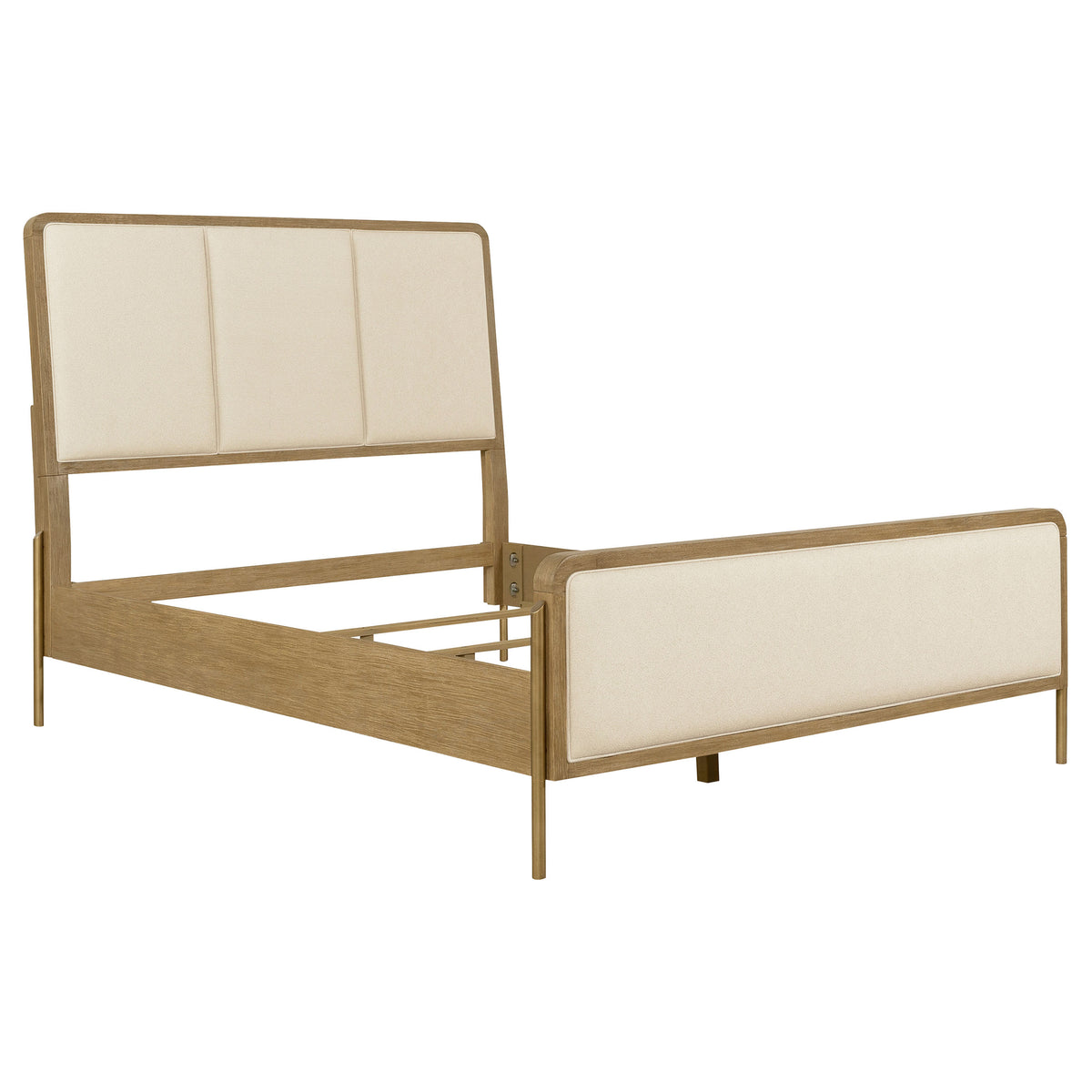 Arini 4-piece California King Bedroom Set with Upholstered Bed Sand Wash
