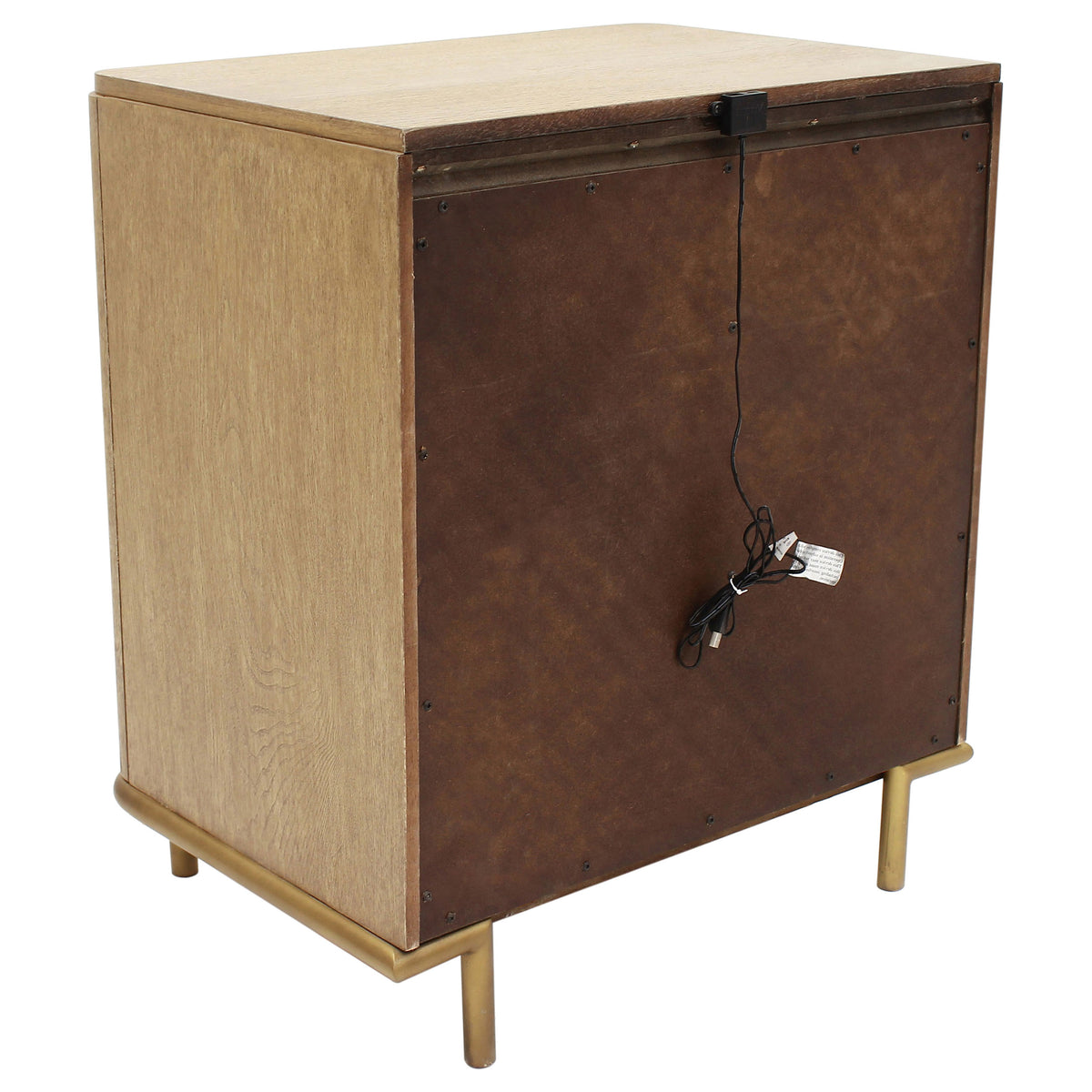 Arini 3-drawer Nightstand with USB Ports Sand Wash