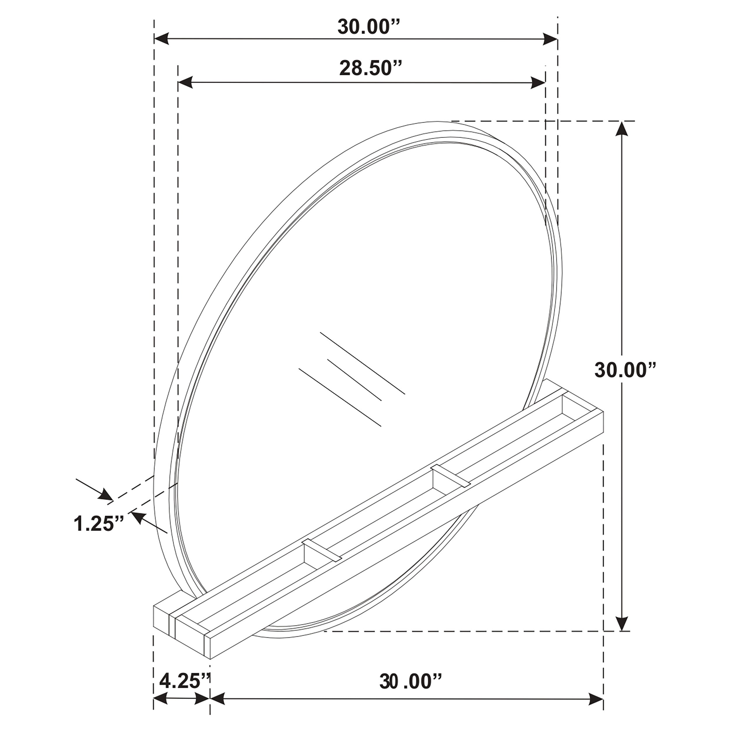 Arini Vanity Table and Mirror