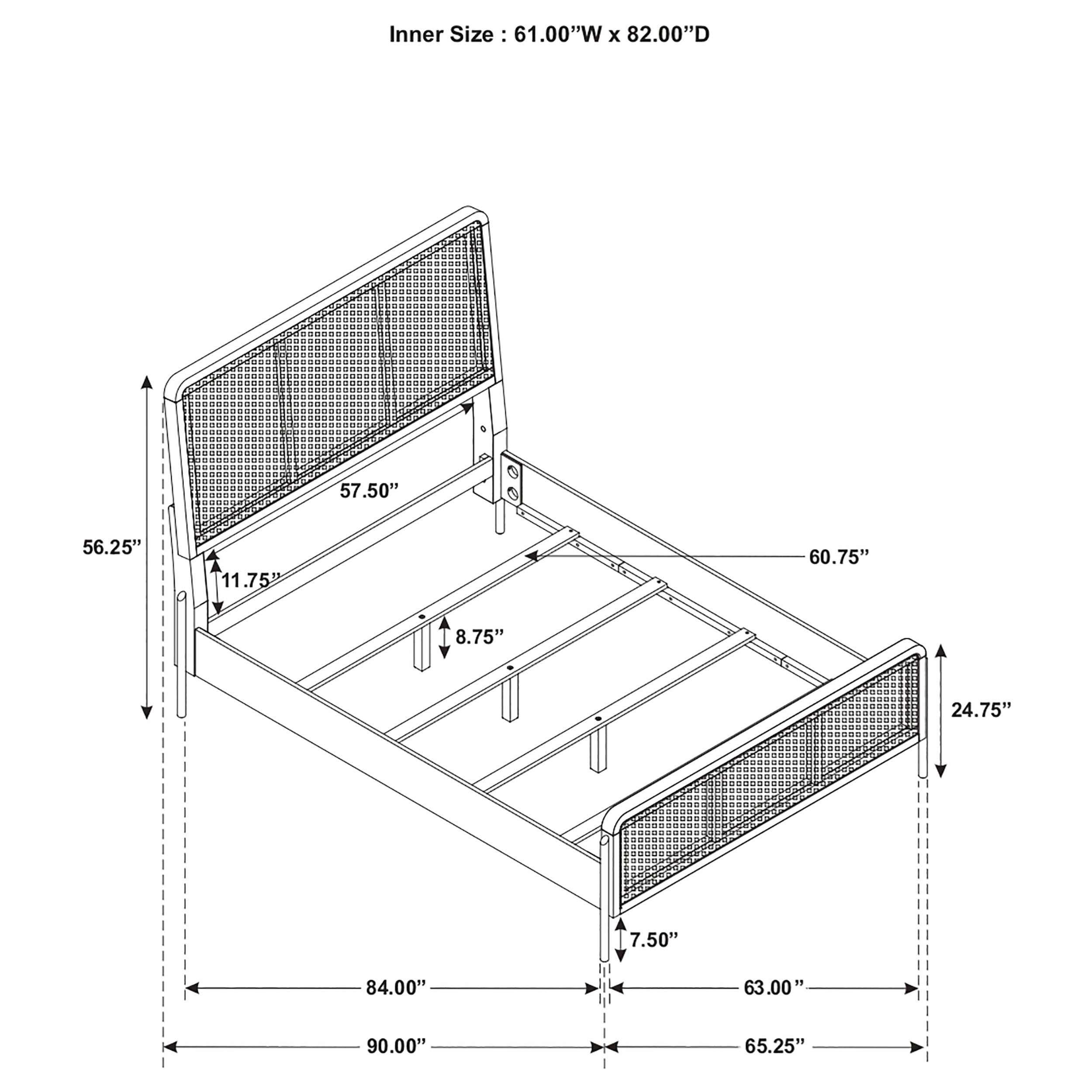 Arini Bedroom Set (Cane Bed)