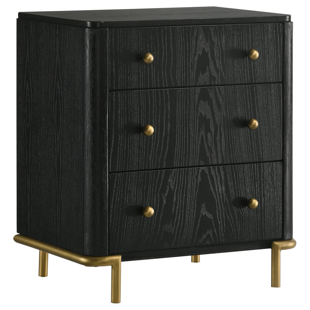 Arini 5-piece California King Bedroom Set with Upholstered Bed Black