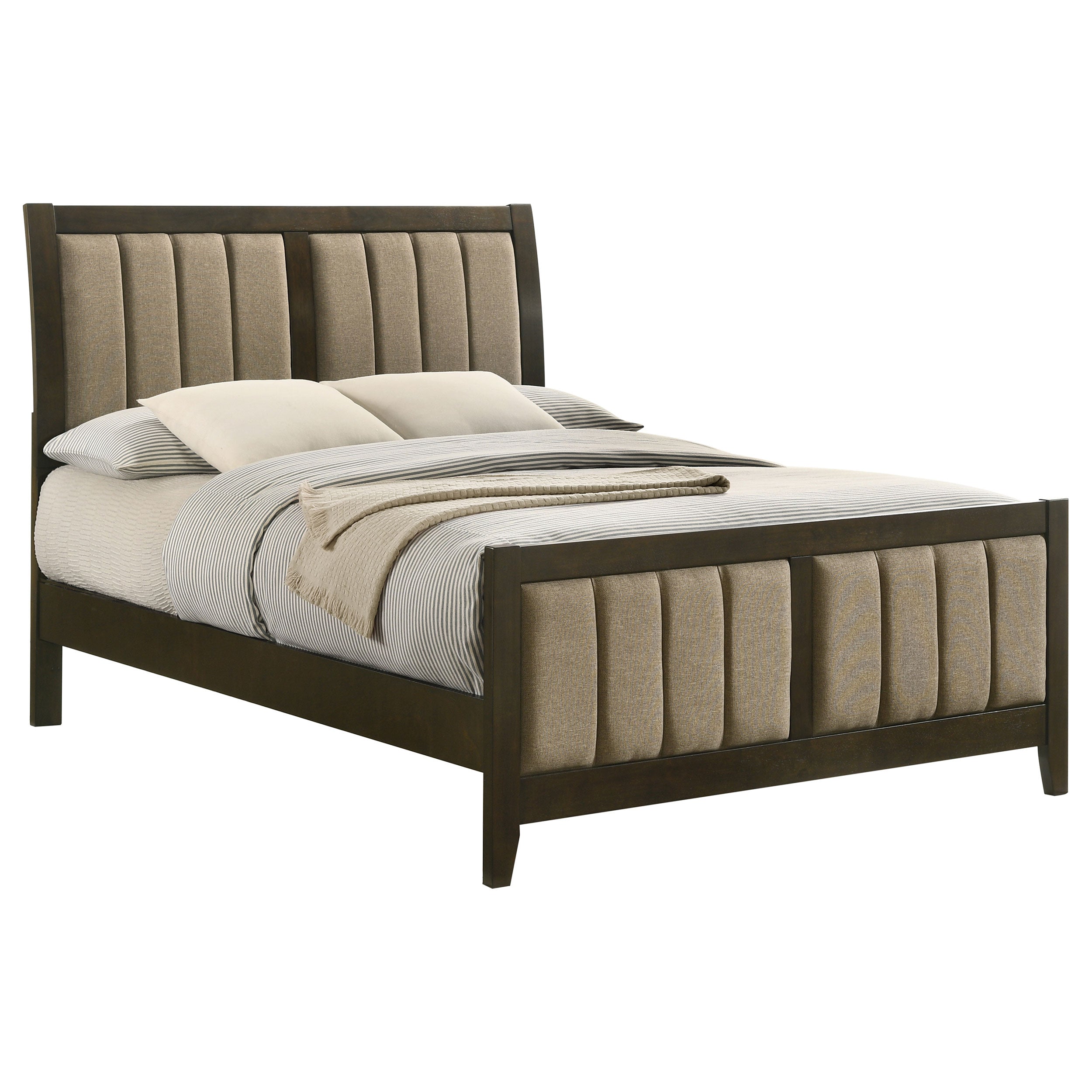 Wilkes Wood Panel Bed