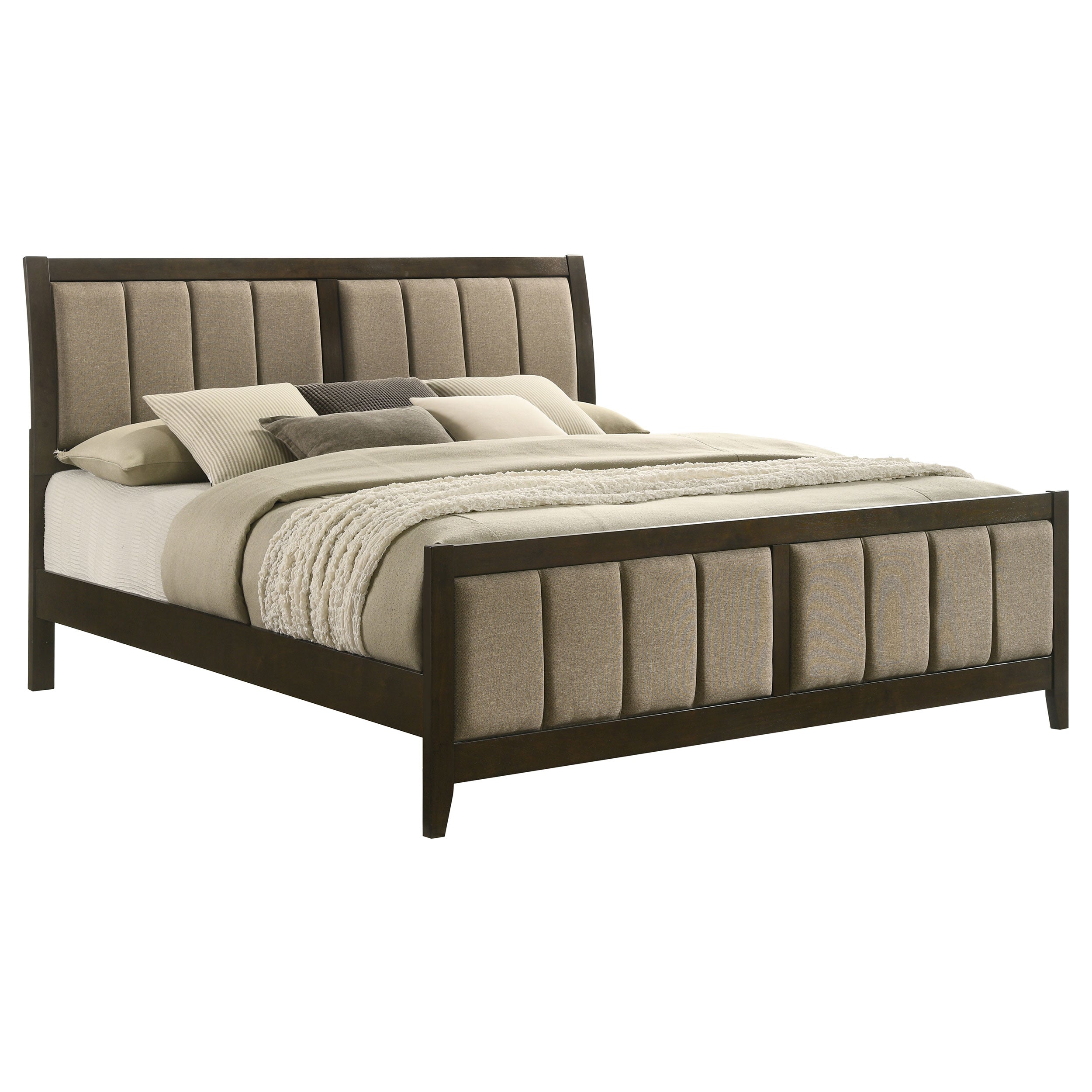 Wilkes Wood Panel Bed