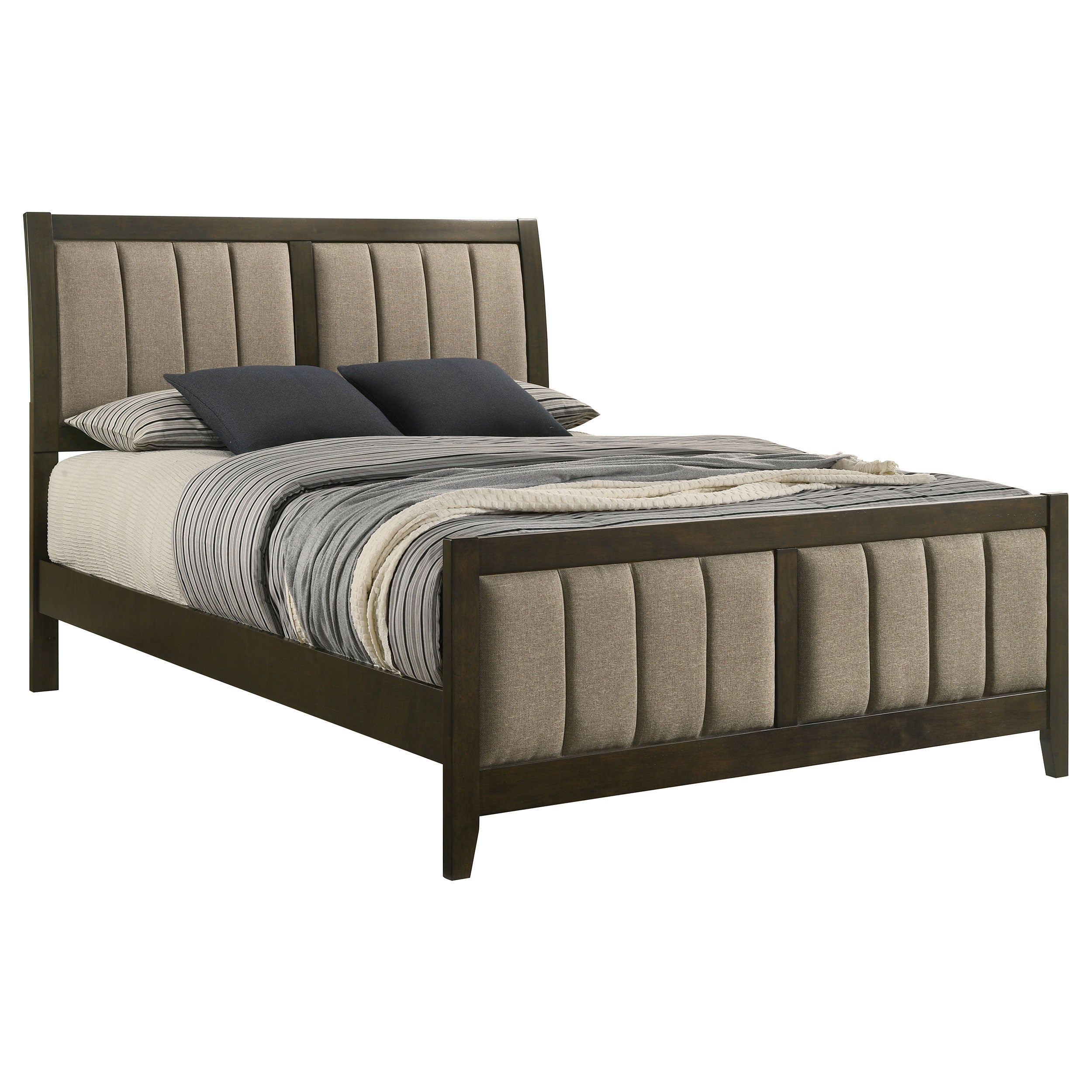 Wilkes Wood Panel Bed