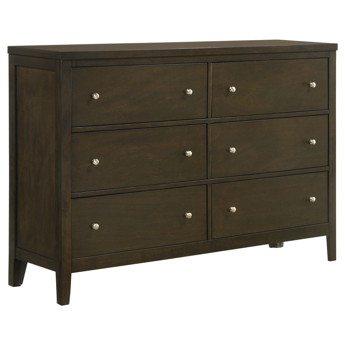 Wilkes 4-piece Twin Bedroom Set with Panel Bed Dark Cocoa