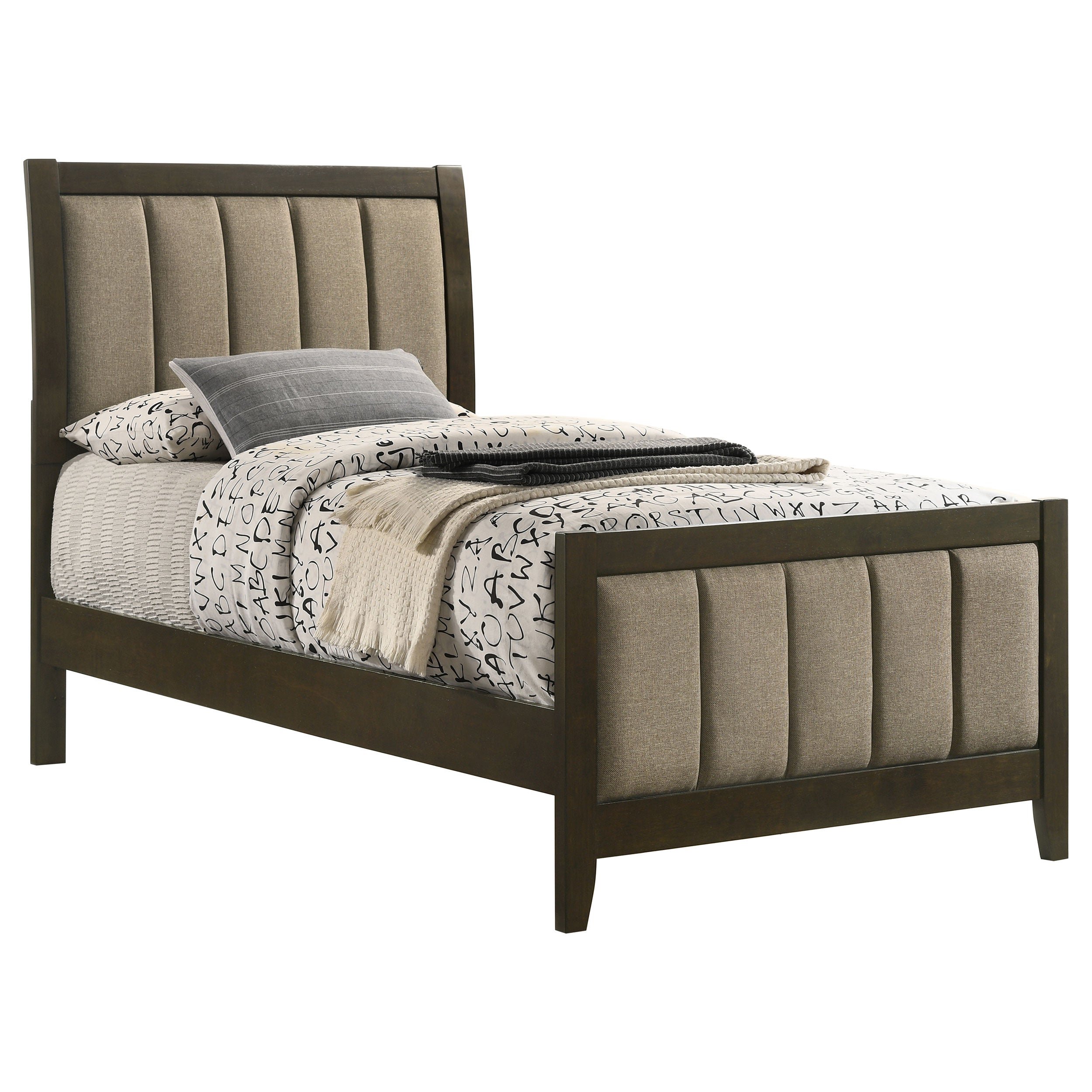 Wilkes Wood Panel Bed