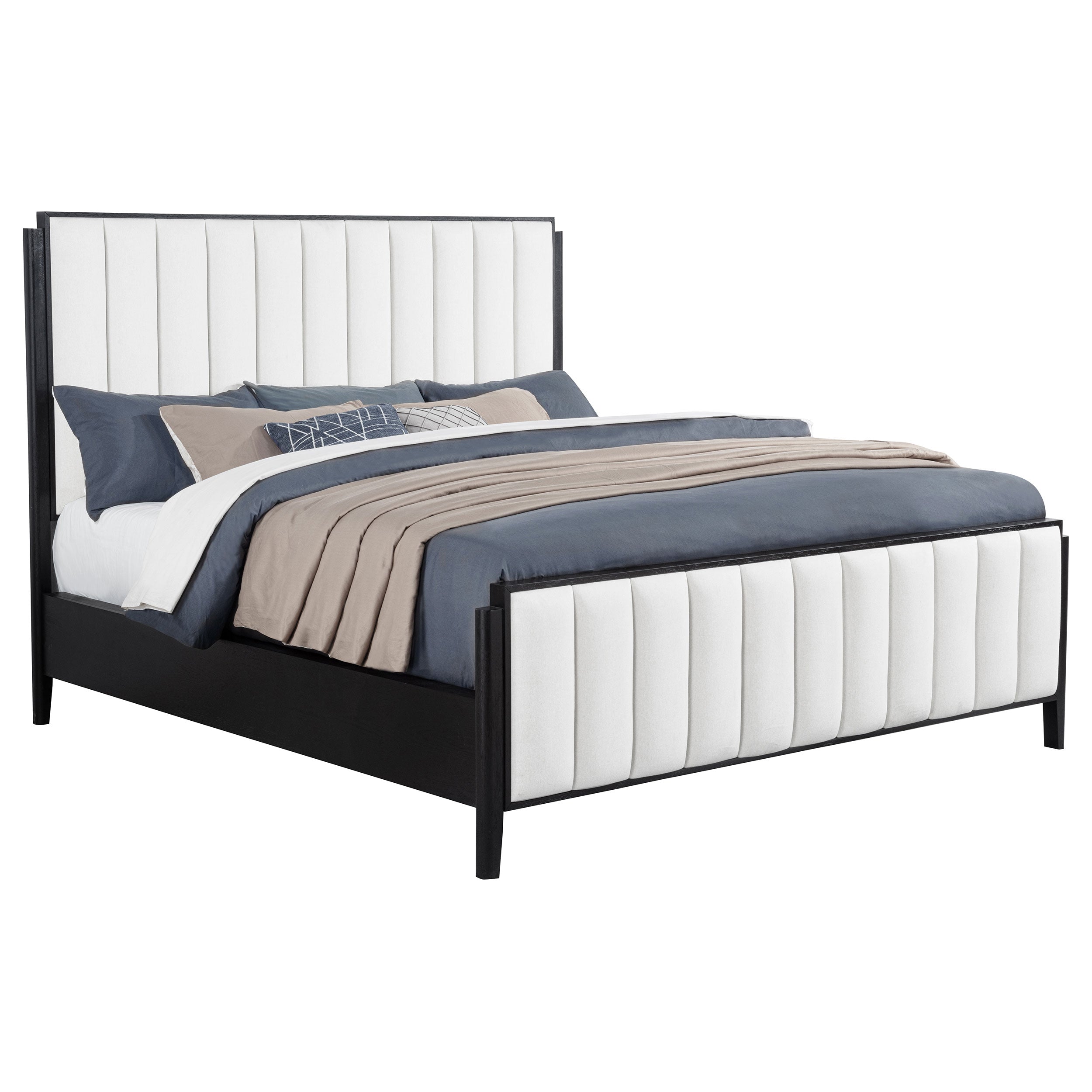 Brookmead Upholstered Panel Bed
