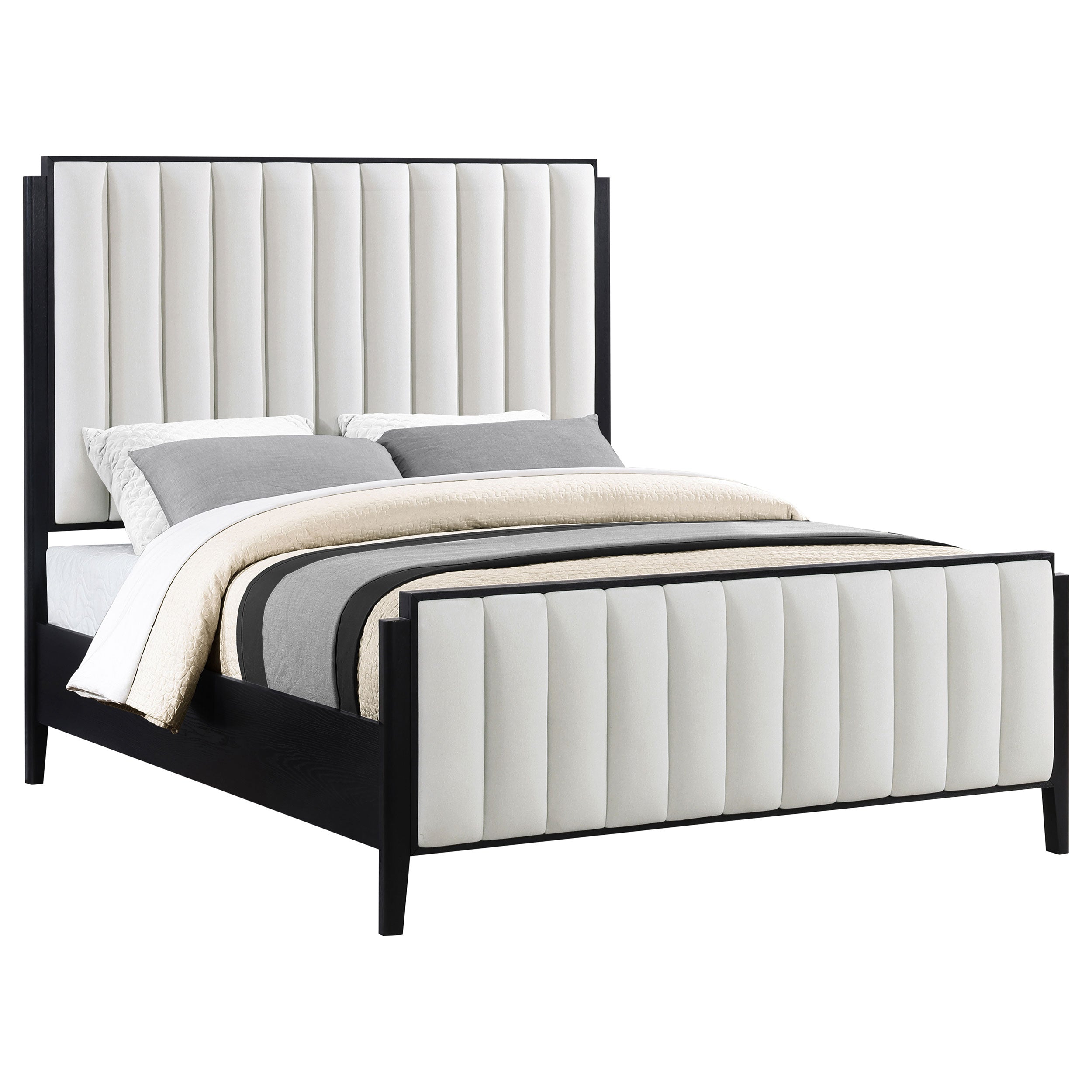 Brookmead Upholstered Panel Bed